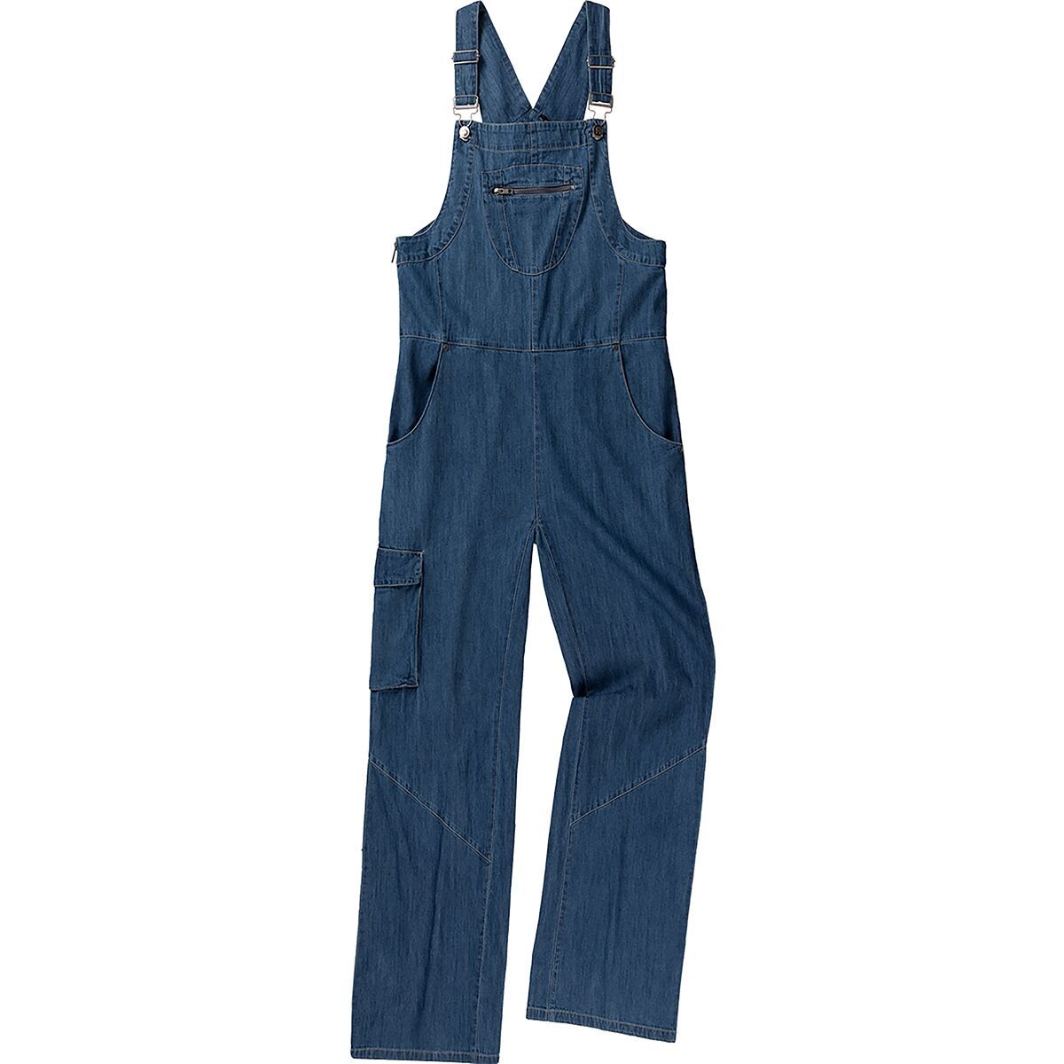 Backcountry Women's Denim Overalls in Medium Indigo Wash - Size: Small