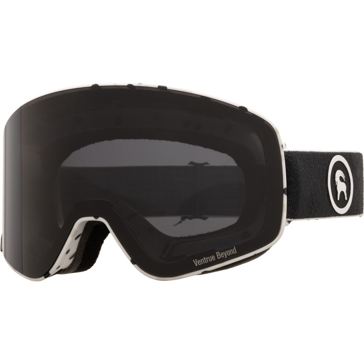 Backcountry CrestCruiser Goggles in Egret Marble / Smoke Black