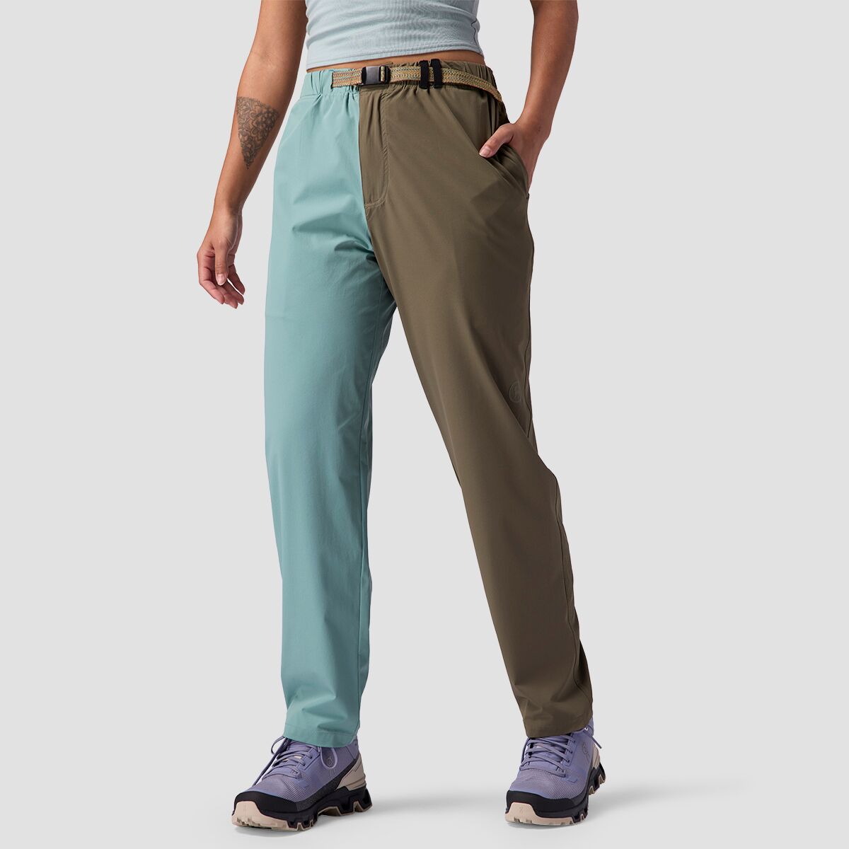 Backcountry Backcountry Women's BGA Destination Daily Pant in Oil Blue / Kalamata - Size: XS - $53.40 at Steep and Cheap