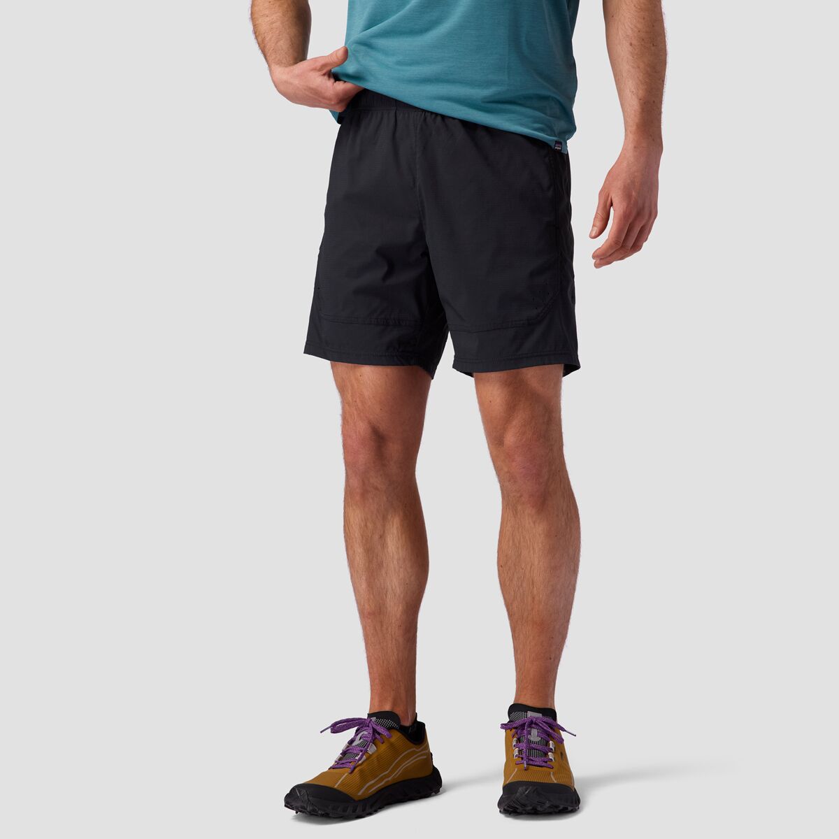 Backcountry Men's Wasatch Ripstop Pull-On Short in Black - Size: XXL