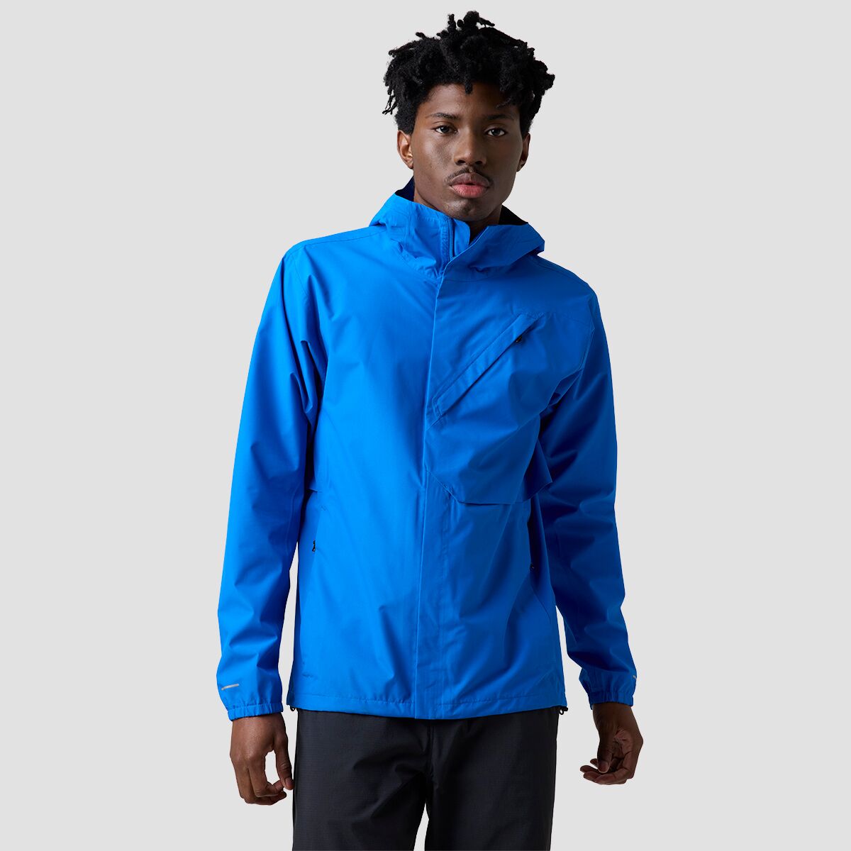 Backcountry Backcountry Men's BGA Kanarra 2.5L Rain Jacket in Tori Blue - Size: XXL - $49.50 at Steep and Cheap