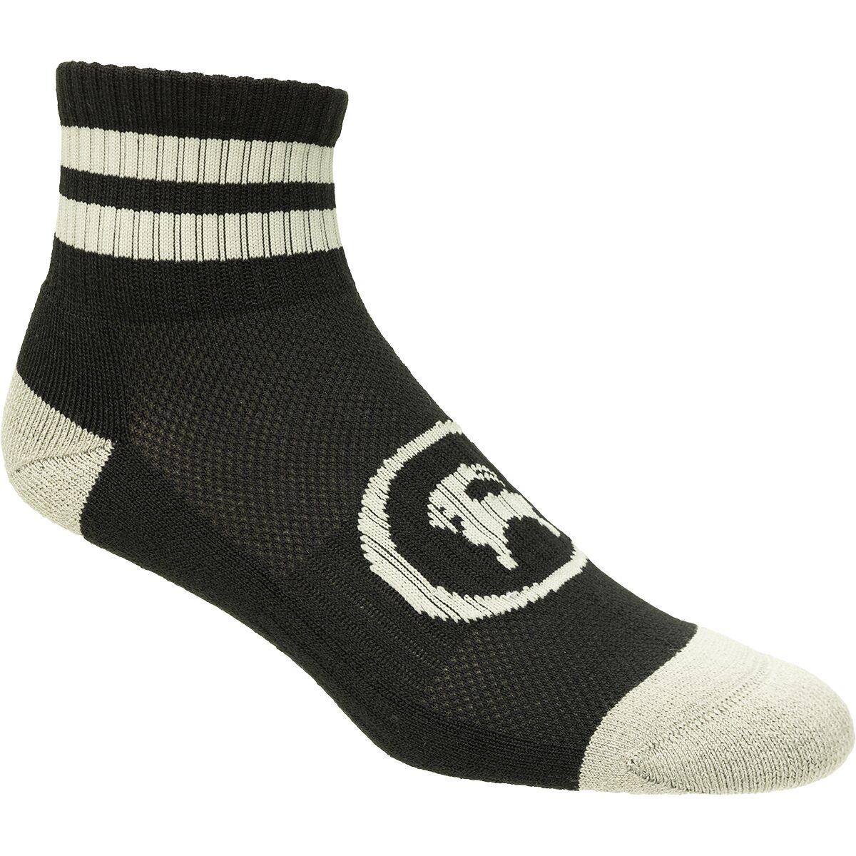Backcountry Backcountry BGA Merino Blend Hike Ankle Sock in Black - Size: S/M - $12.10 at Steep and Cheap
