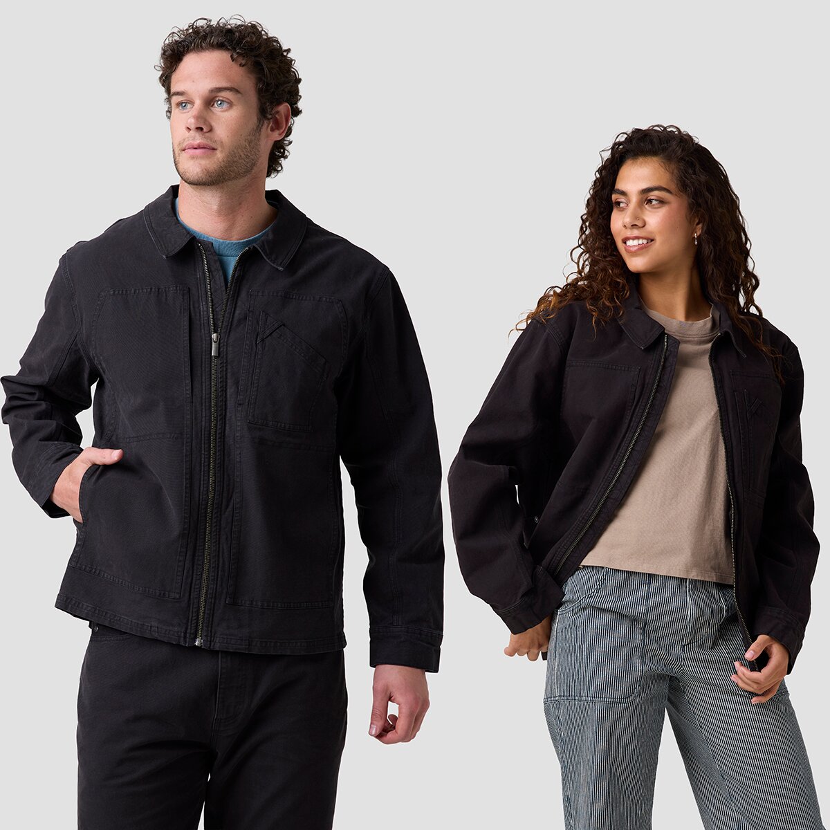 Backcountry Backcountry Rambler Stretch Canvas Jacket in Black - Size: XXL - $65.45 at SteepandCheap.com
