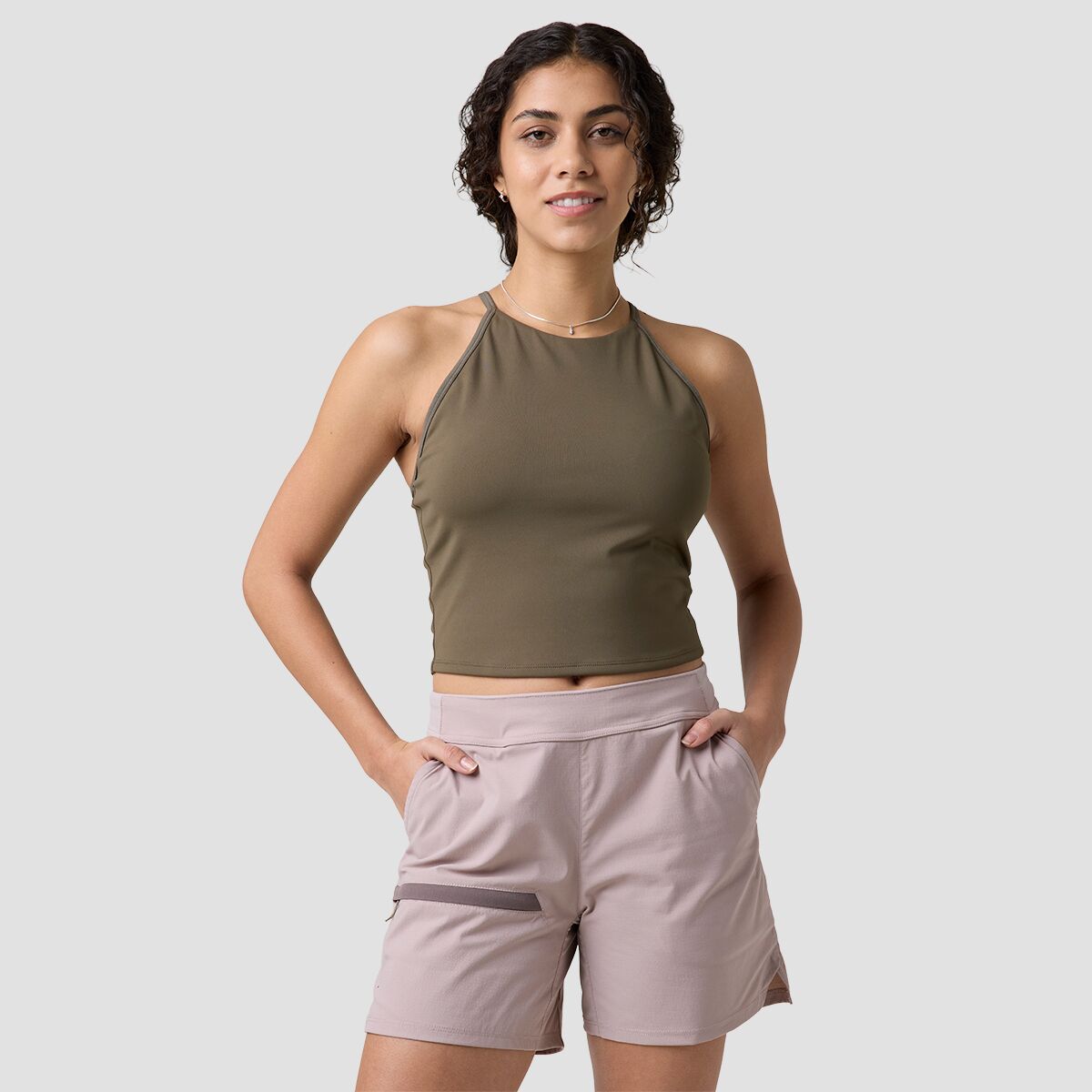 Backcountry Backcountry Women's Destination Racerback Tank Top in Kalamata - Size: XL - $24.50 at SteepandCheap.com