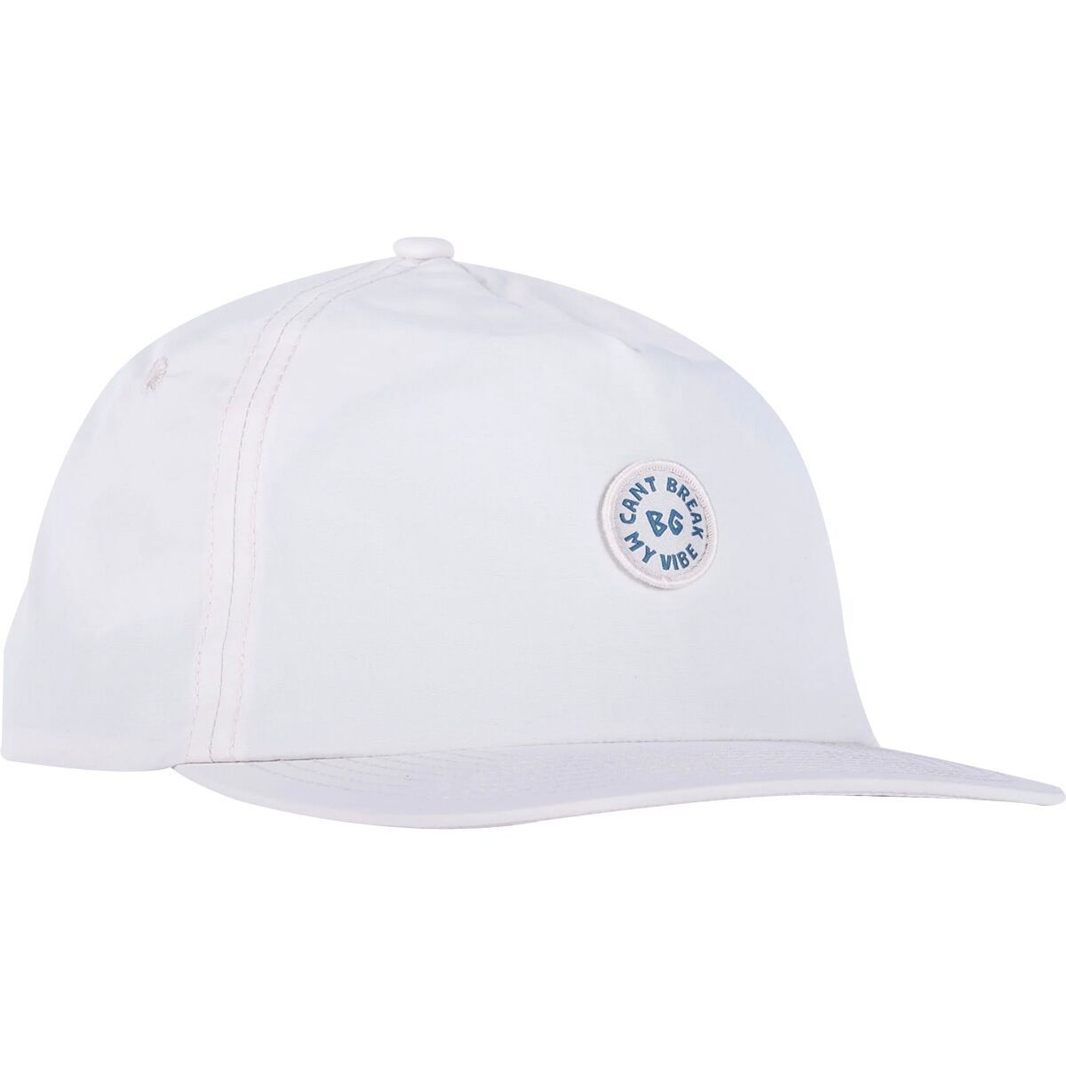 Bearded Goat Vibe Nylon Hat in Cream