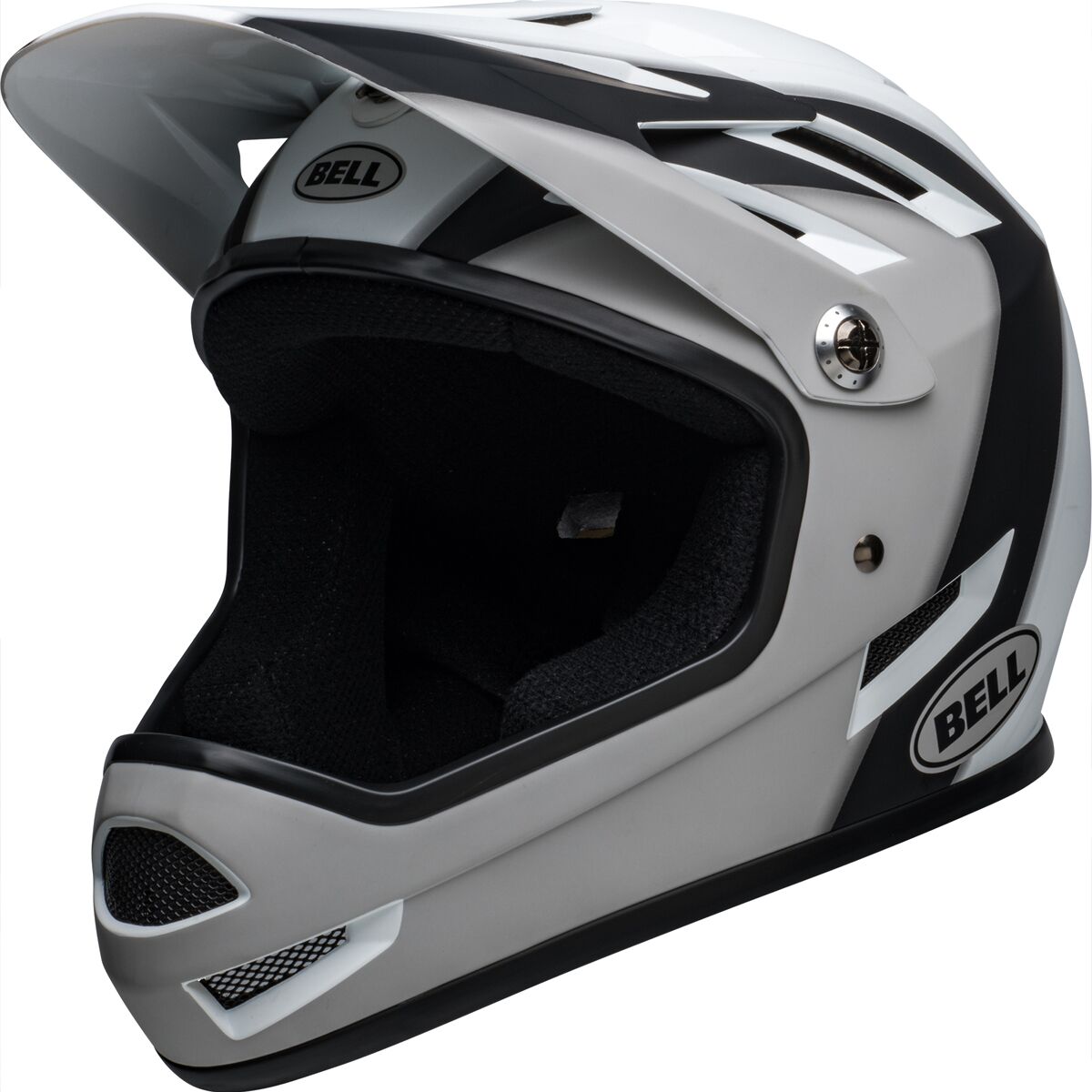 Bell Sanction Helmet in Matte Black / White - Size: Medium