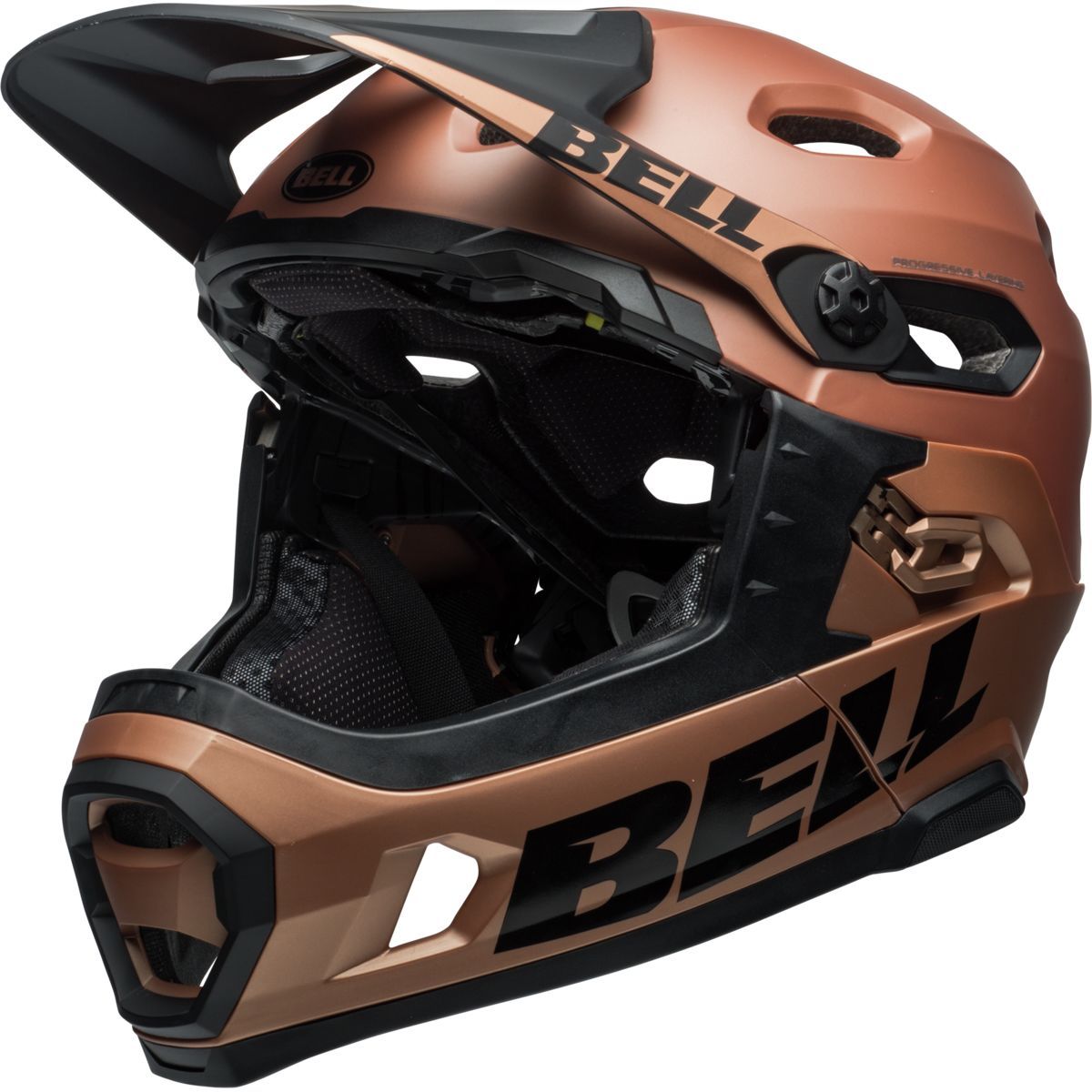 Bell Super DH Mips Helmet in Matte / Gloss Blue / Hi - Size: Large