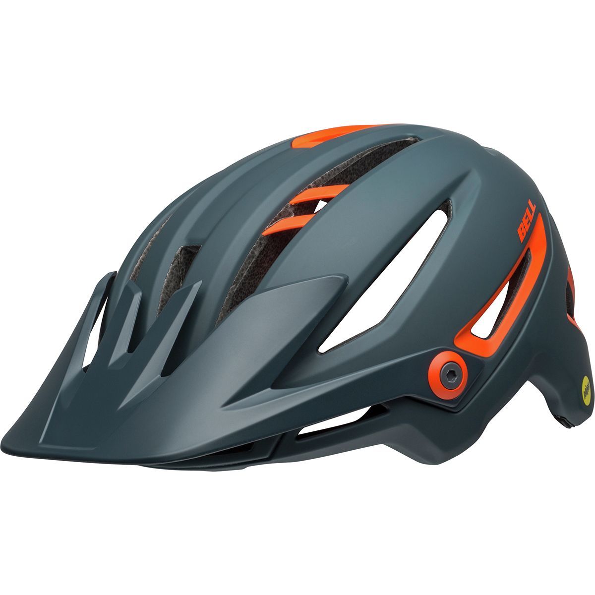 Bell Sixer Mips Helmet in Matte Gray / Red - Size: Medium