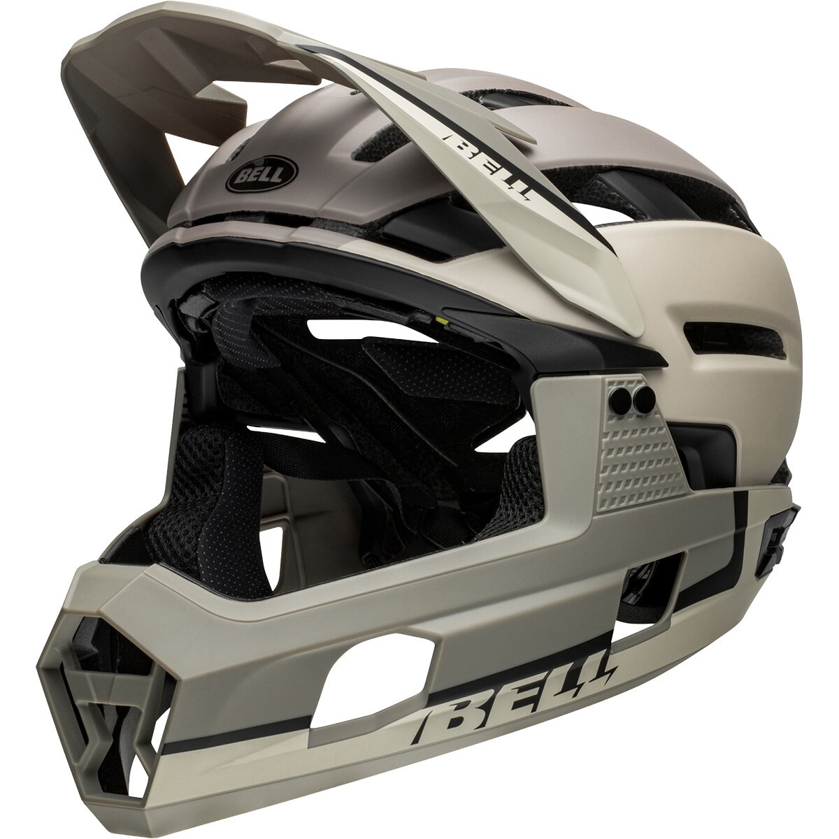 Bell Super Air R Mips Helmet in Matte Cement - Size: Medium