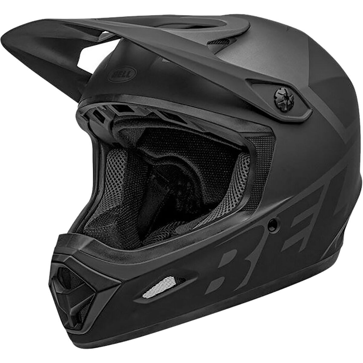 Bell Transfer Helmet in Matte Black / White2 - Size: Small