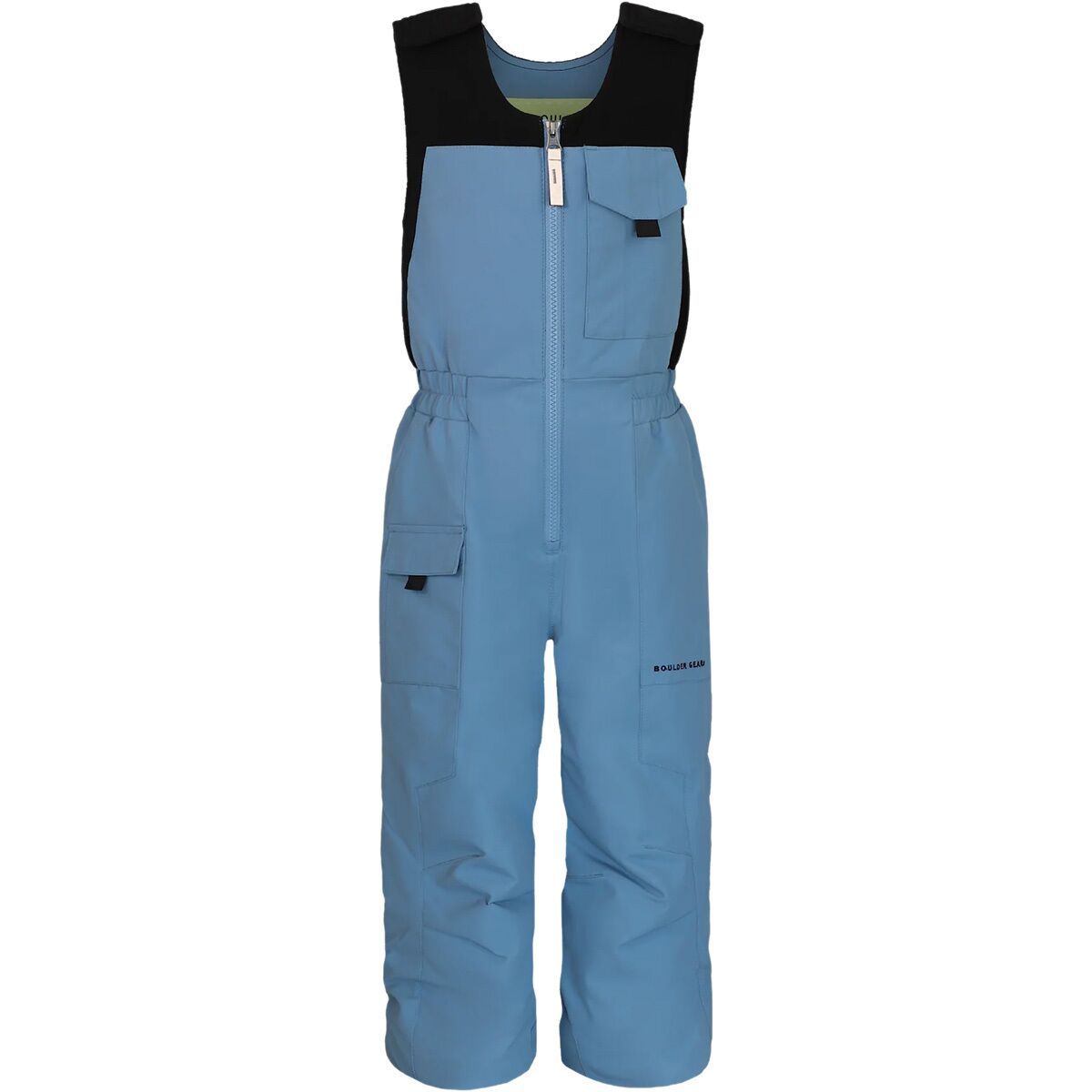 Boulder Gear Boy's Nestor Bib Pant in Blue Shadow - Size: 7