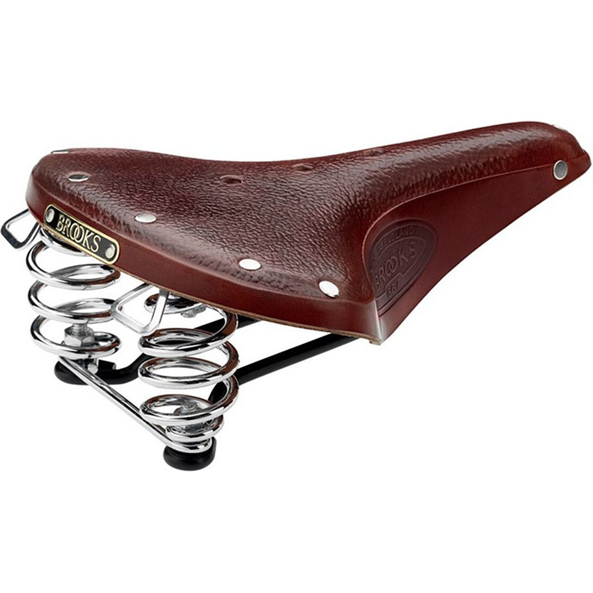 Brooks England Men's B67 Saddle in Antique Brown