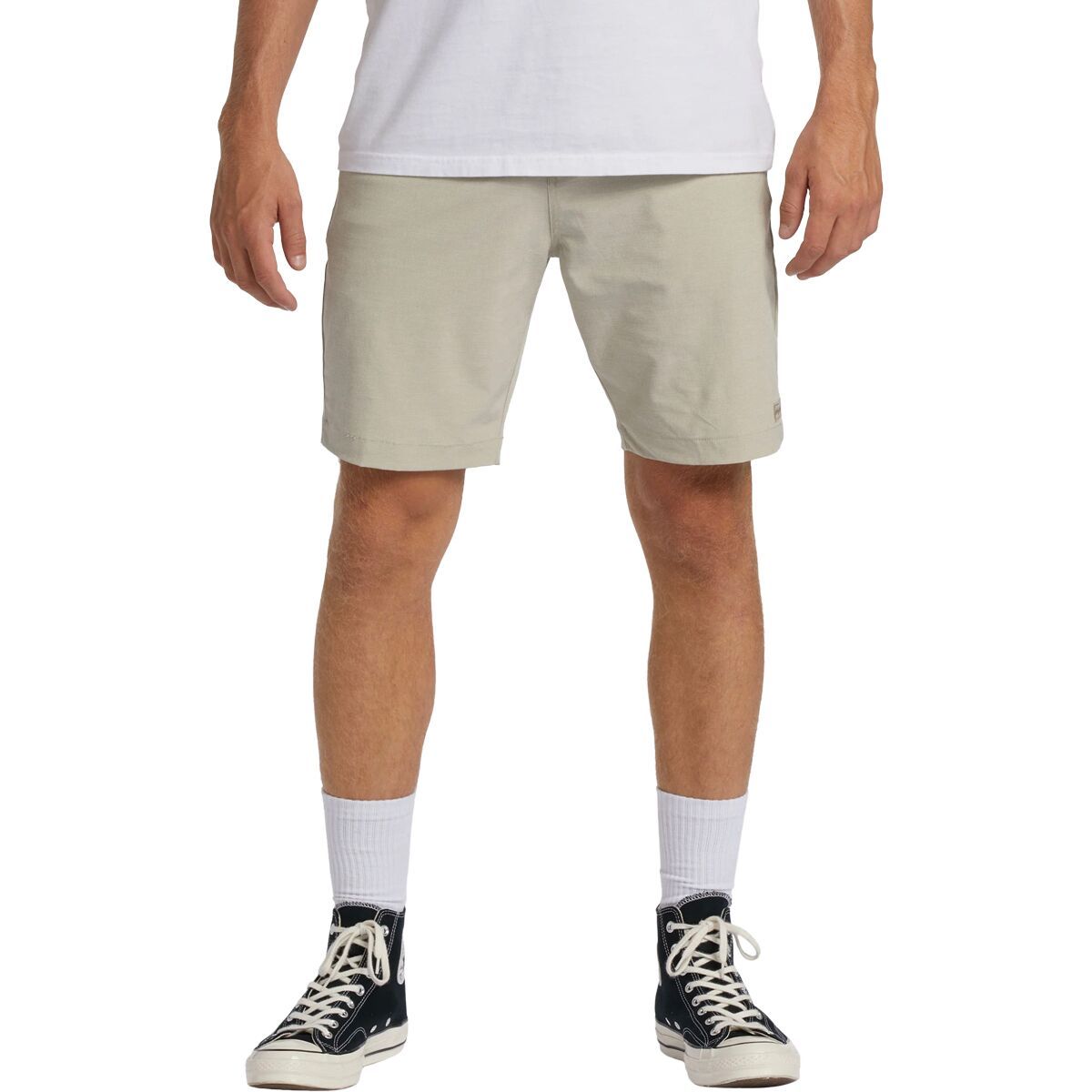 Billabong Men's Crossfire Mid Submersible 19in Short in Asphalt - Size: 36