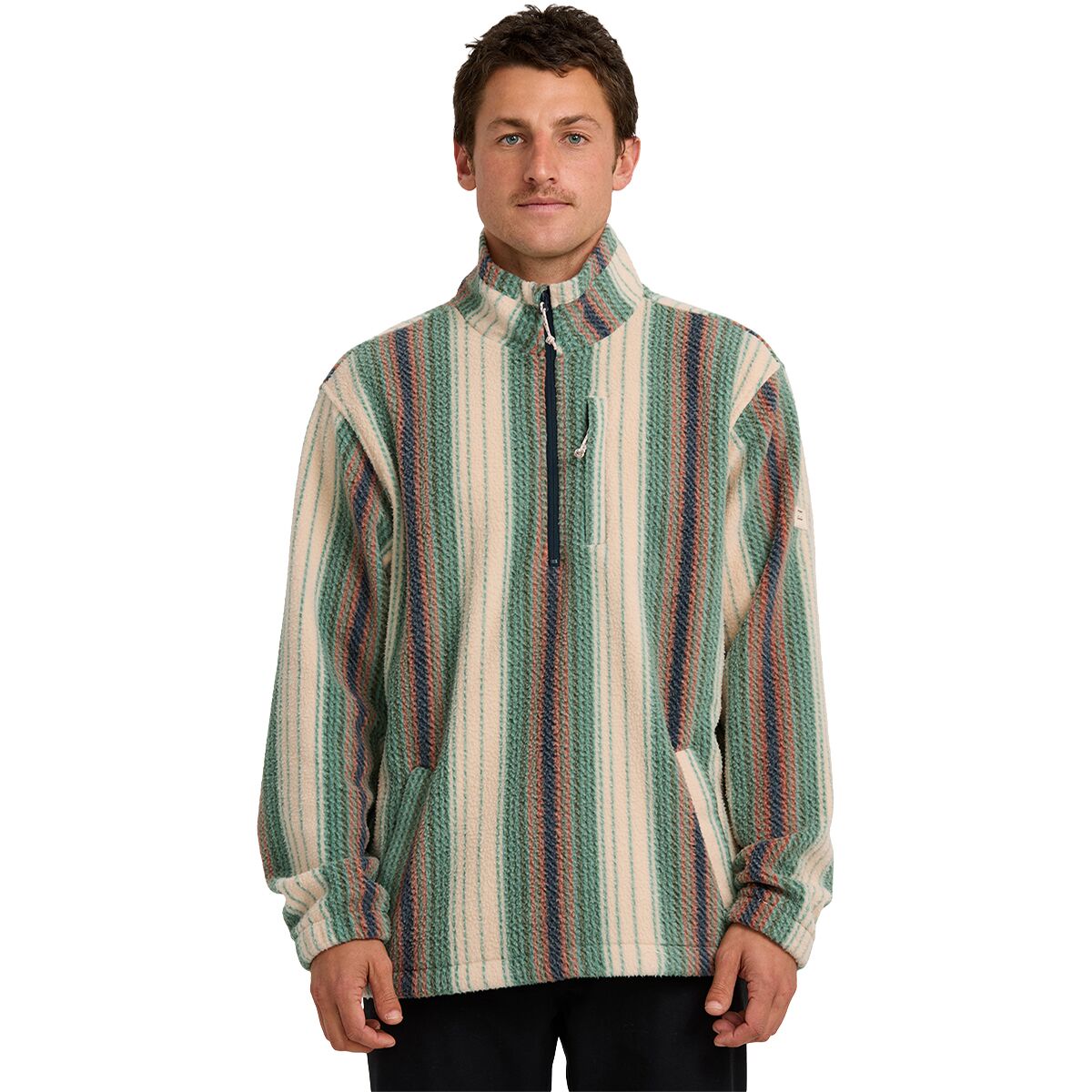 Billabong Men's Boundary Mock Neck Sweater in Bolton - Size: Small