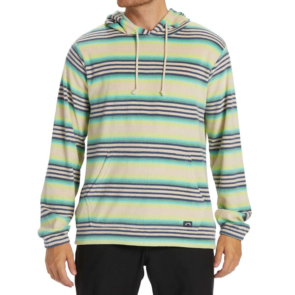 Billabong Men's Flecker Diego Pullover Hoodie in Chino - Size: Medium