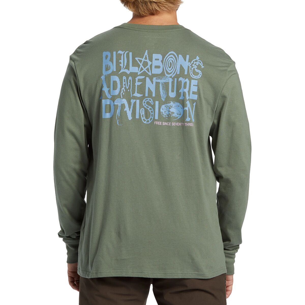 Billabong Billabong Men's Diversity Long-Sleeve T-Shirt in Fern - Size: Small - $23.97 at Steep and Cheap