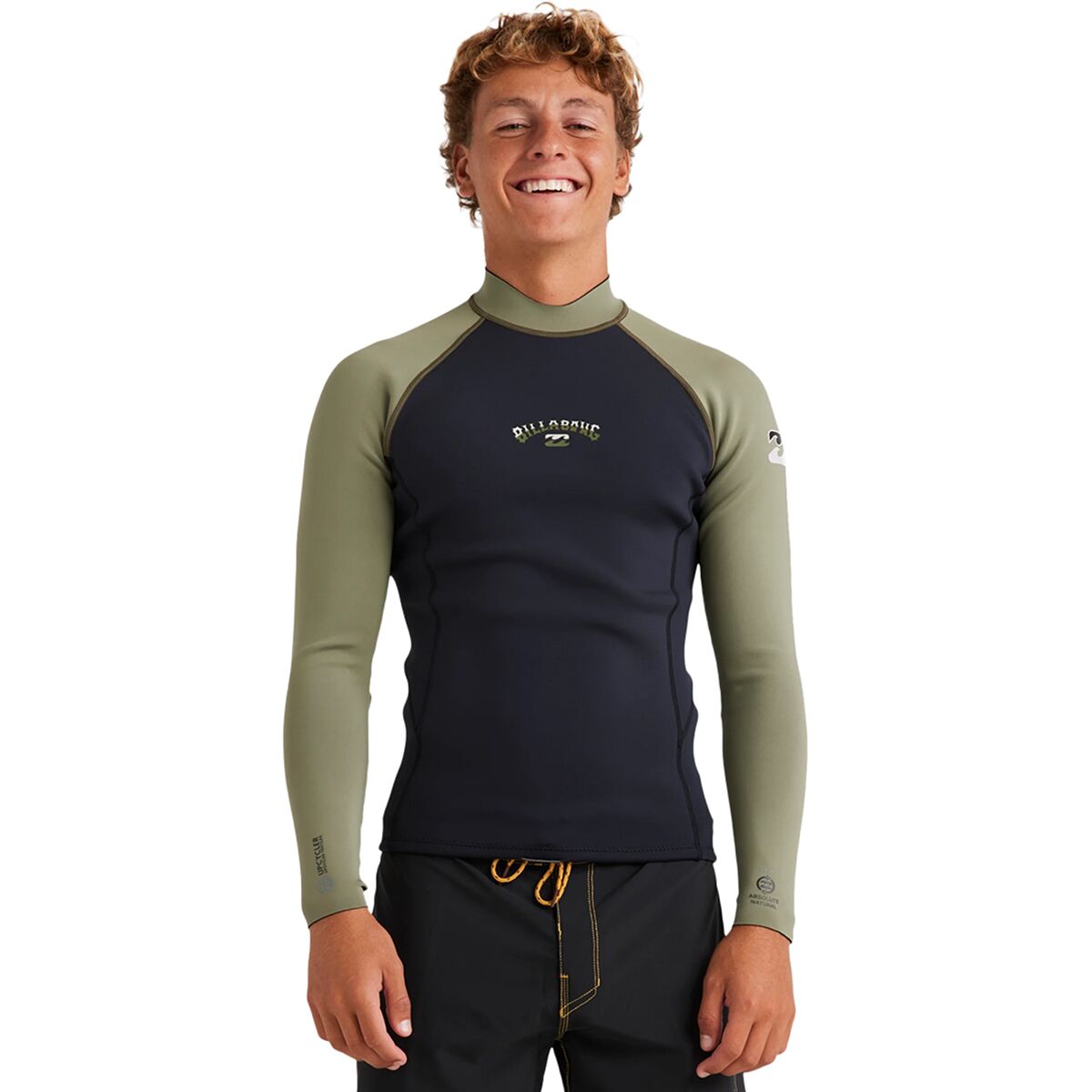 Billabong Men's 101 Absolute Natural Jacket in Military - Size: XL