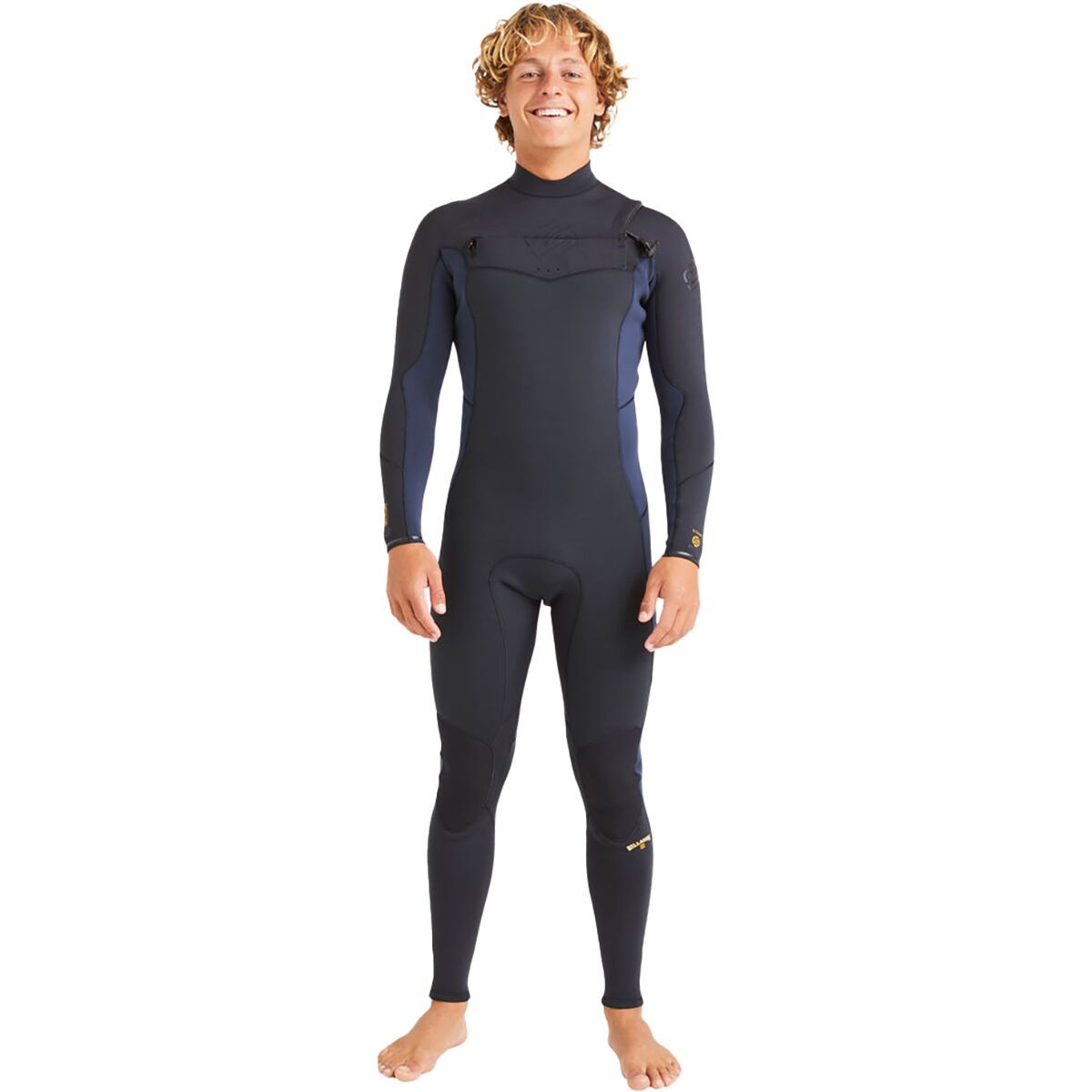 Billabong Men's 403 Revolution Natural ZL Full Wetsuit in Dark Navy - Size: Medium