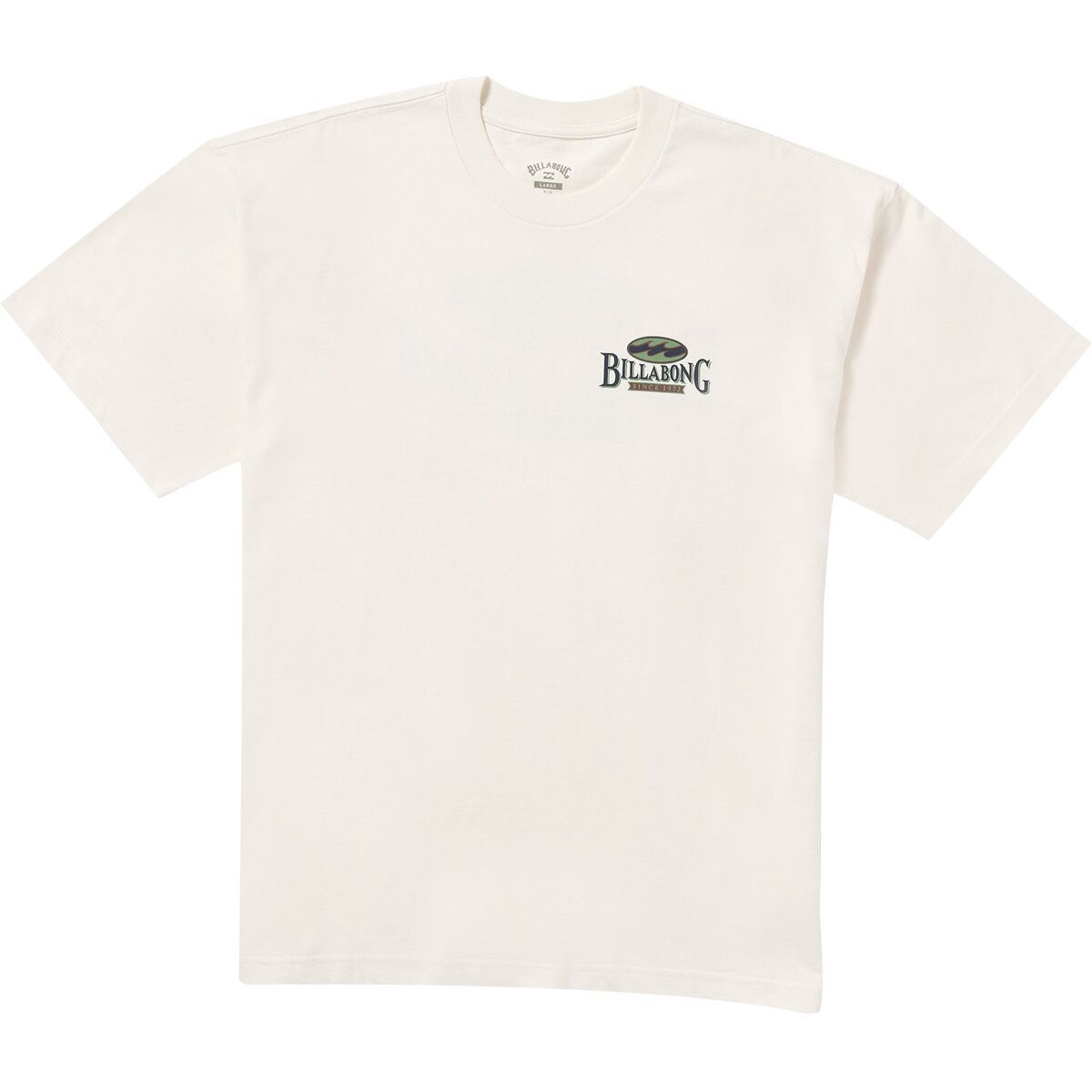 Billabong Men's Double Spread OG Short-Sleeve T-Shirt in Off White - Size: Small