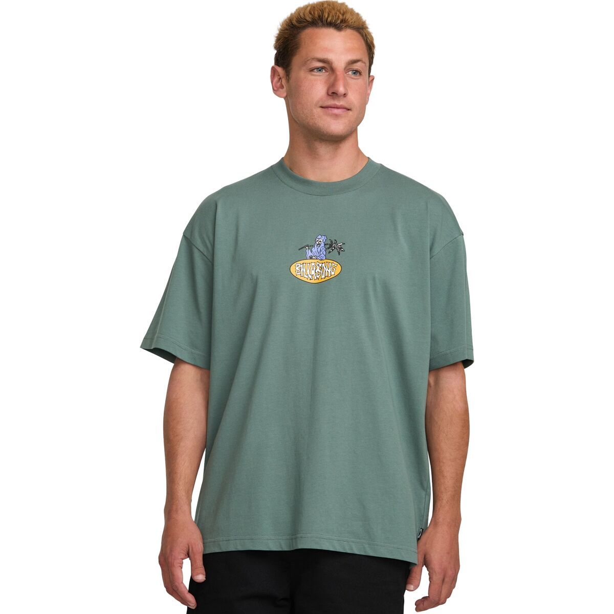 Billabong Men's Tropical Reaper OG Short-Sleeve T-Shirt in Dark Slate - Size: XL