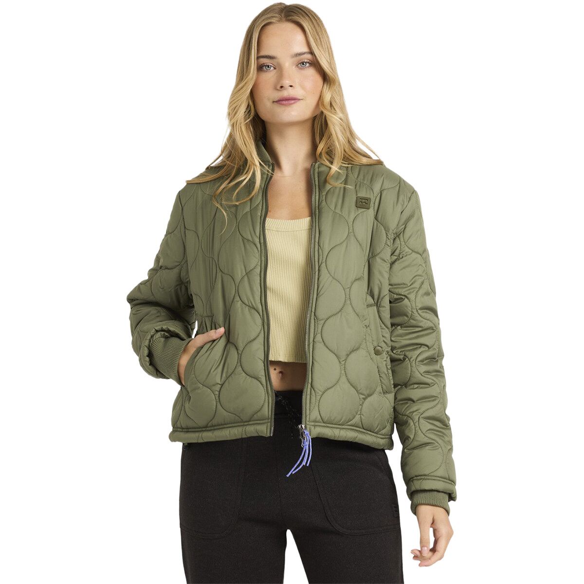 Billabong Billabong Women's Cuesta Bomber in Treehugger - Size: XS - $65.97 at Steep and Cheap