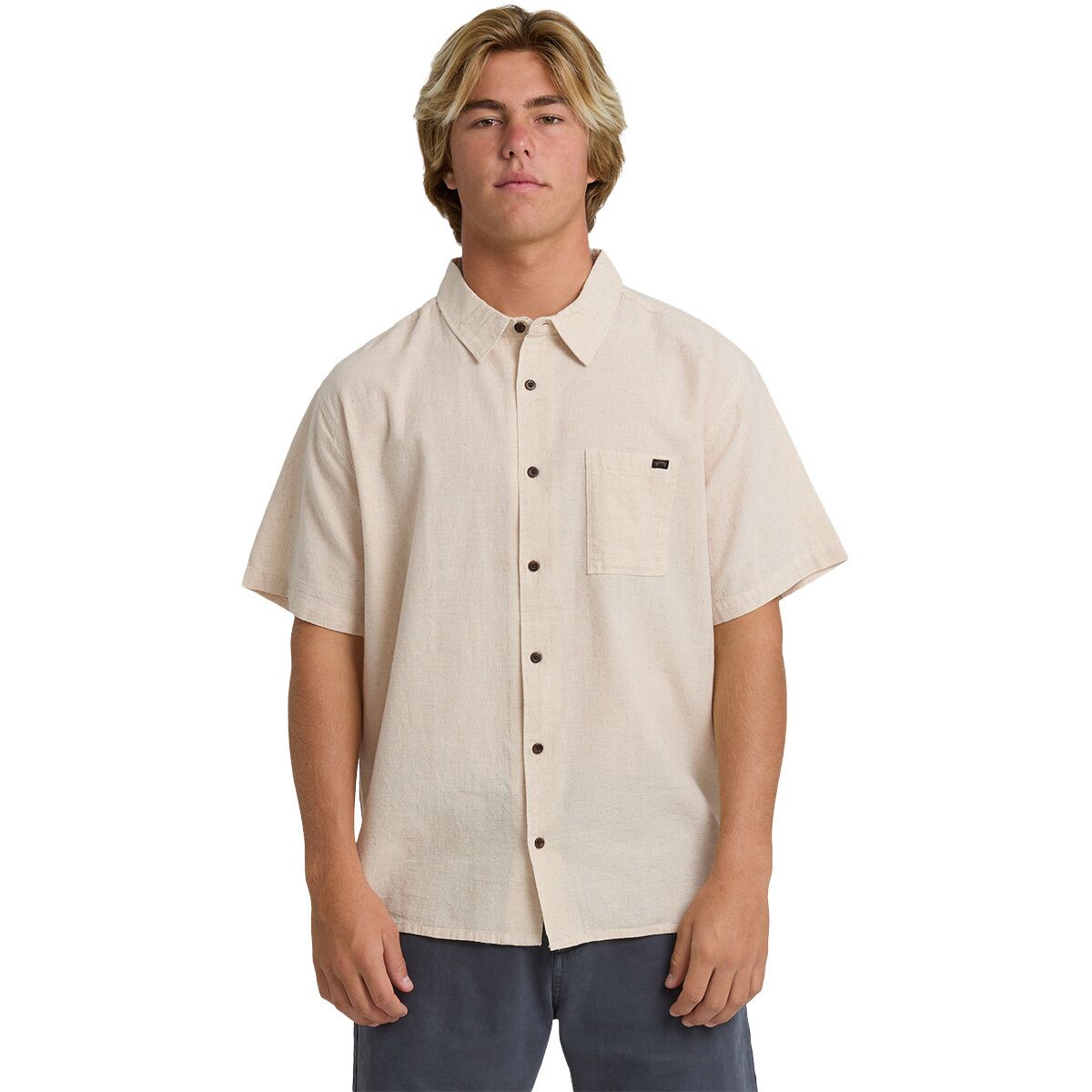 Billabong Men's Victoria Shirt in Off White - Size: XL
