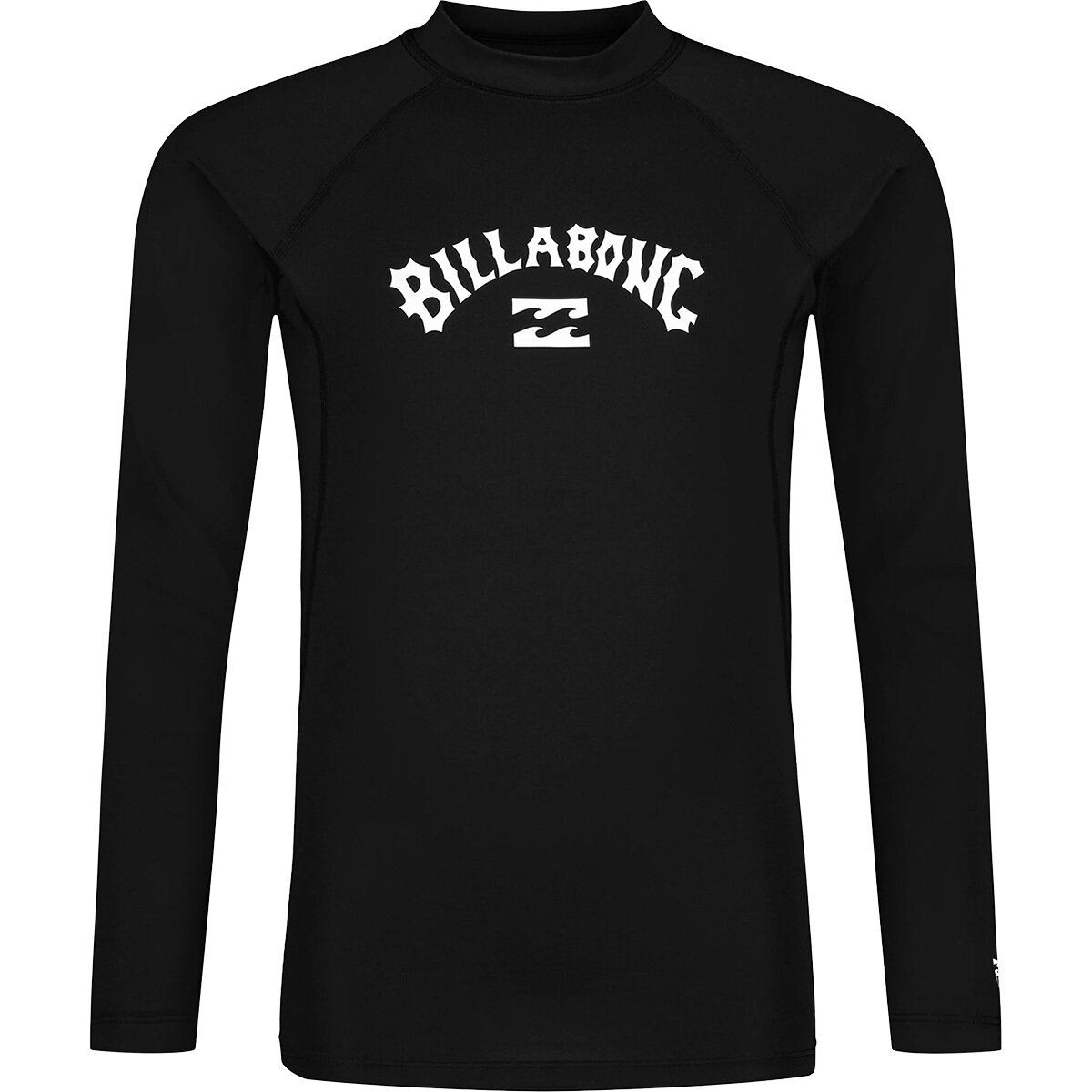 Billabong Billabong Boy's Arch Performance Fit Long-Sleeve Rashguard Top in Black - Size: L(14/16) - $23.37 at Steep and Cheap