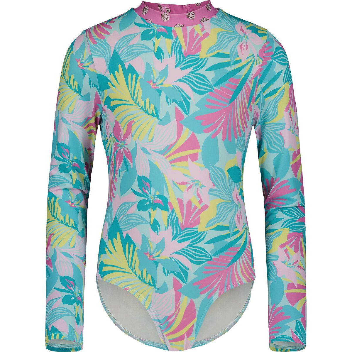 Billabong Girl's Des Tropics Onesie in Mint - Size: 4
