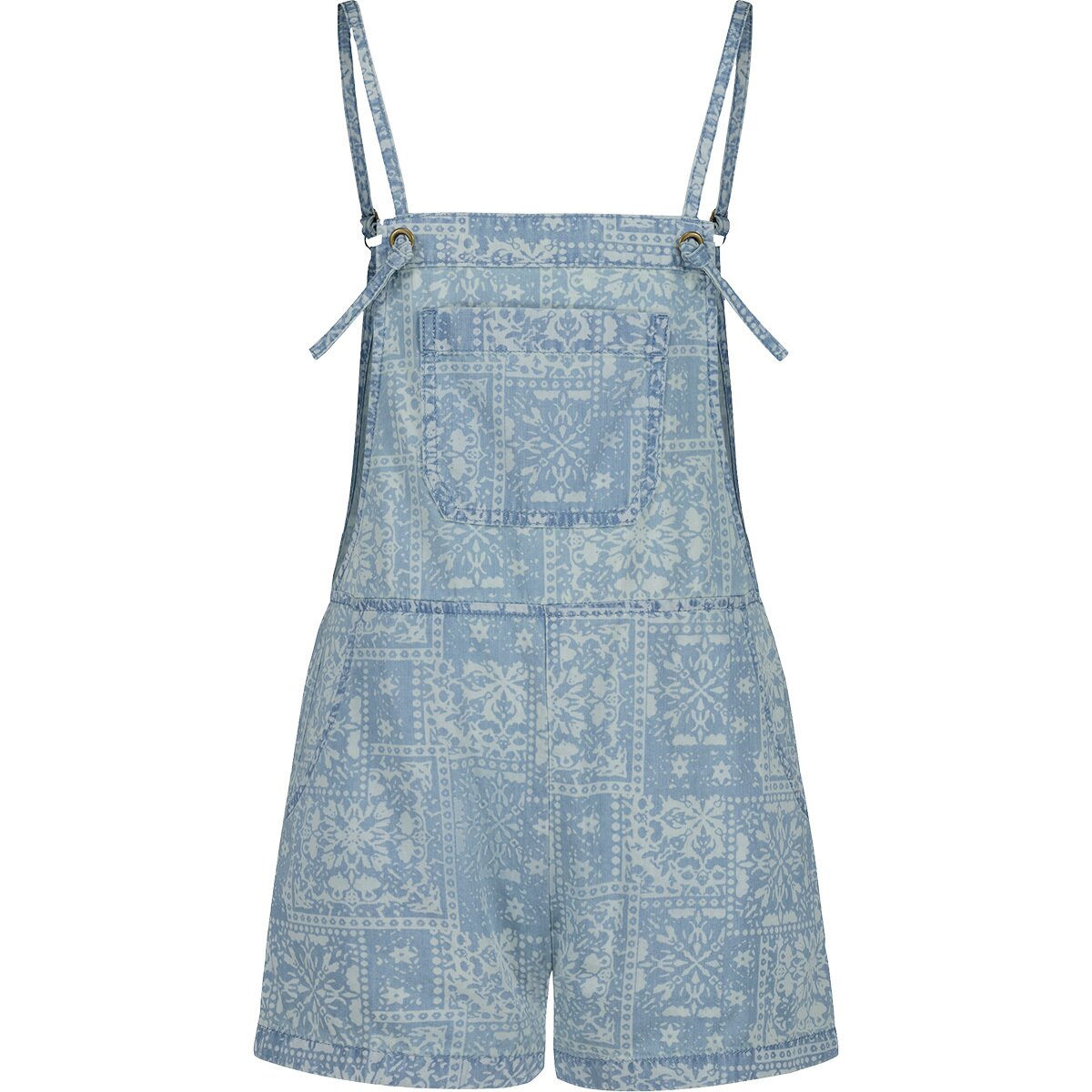 Billabong Billabong Girl's Wave Watch Jr Romper in Salt Water Wash - Size: Large - $24.98 at Steep and Cheap