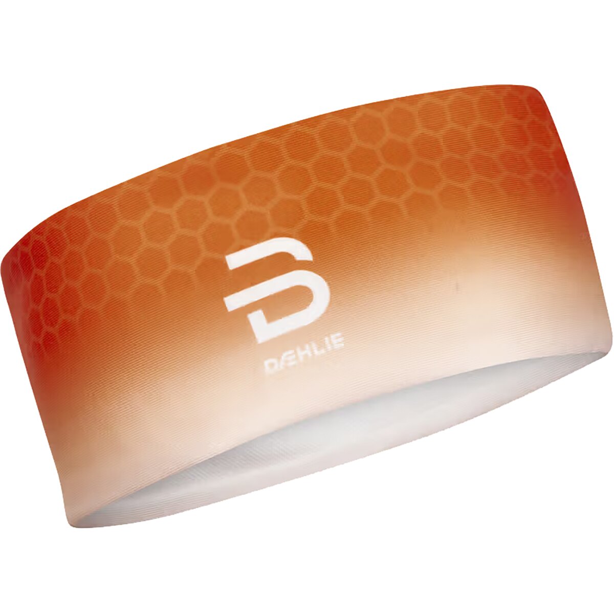 Bjorn Daehlie Polyknit Print Headband in Shocking Orange