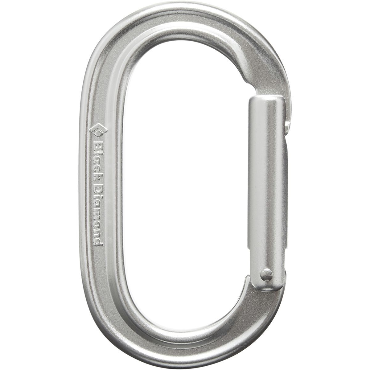 Black Diamond Oval Keylock Carabiner in Polished