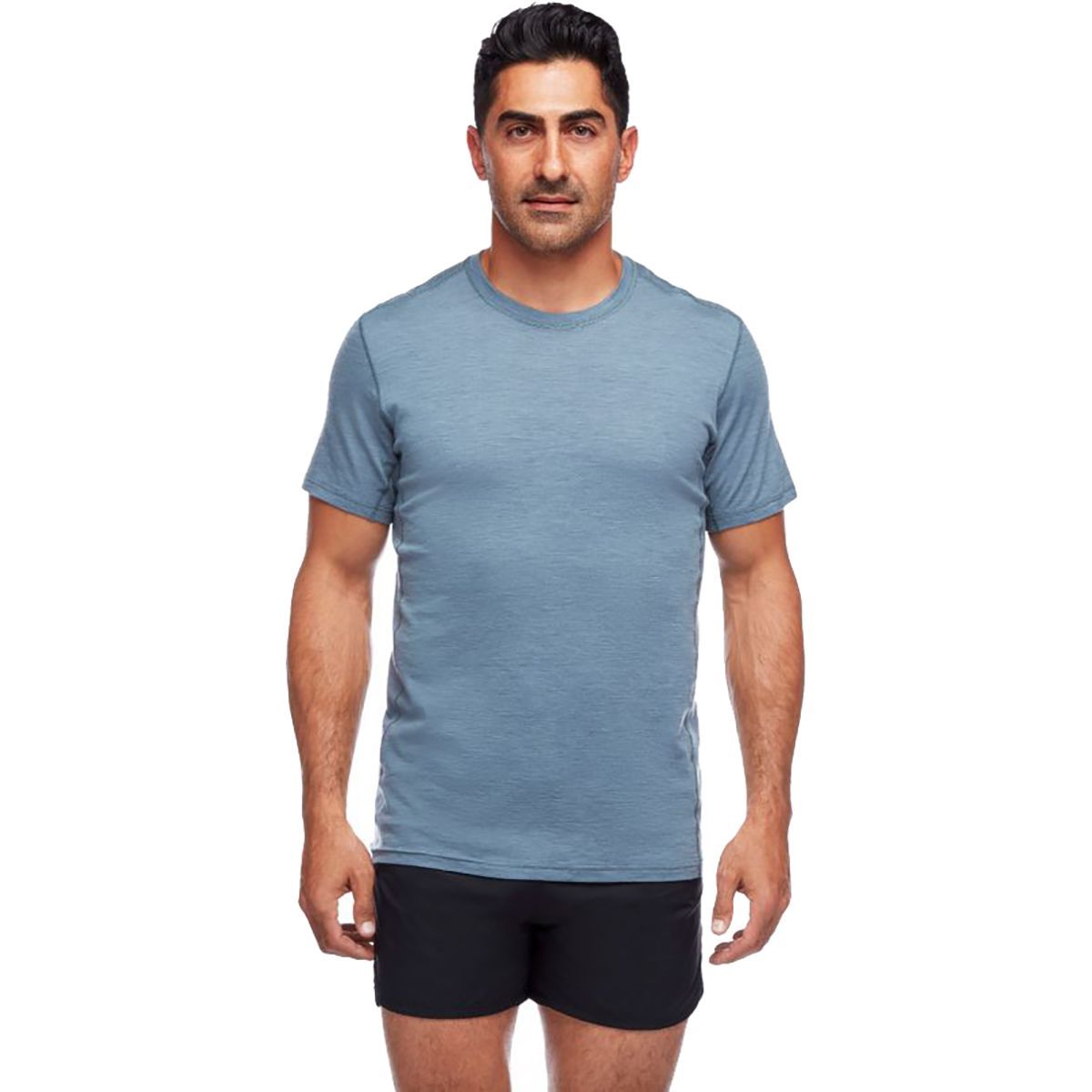 Black Diamond Men's Flux Merino Shirt in Storm Blue - Size: Small