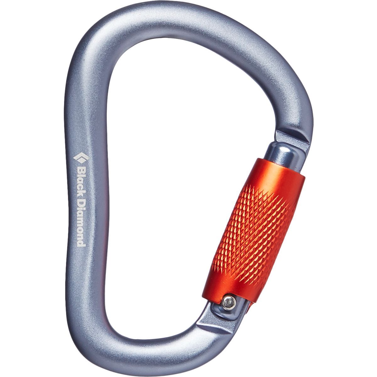 Black Diamond RockLock Twistlock Carabiner in Gray