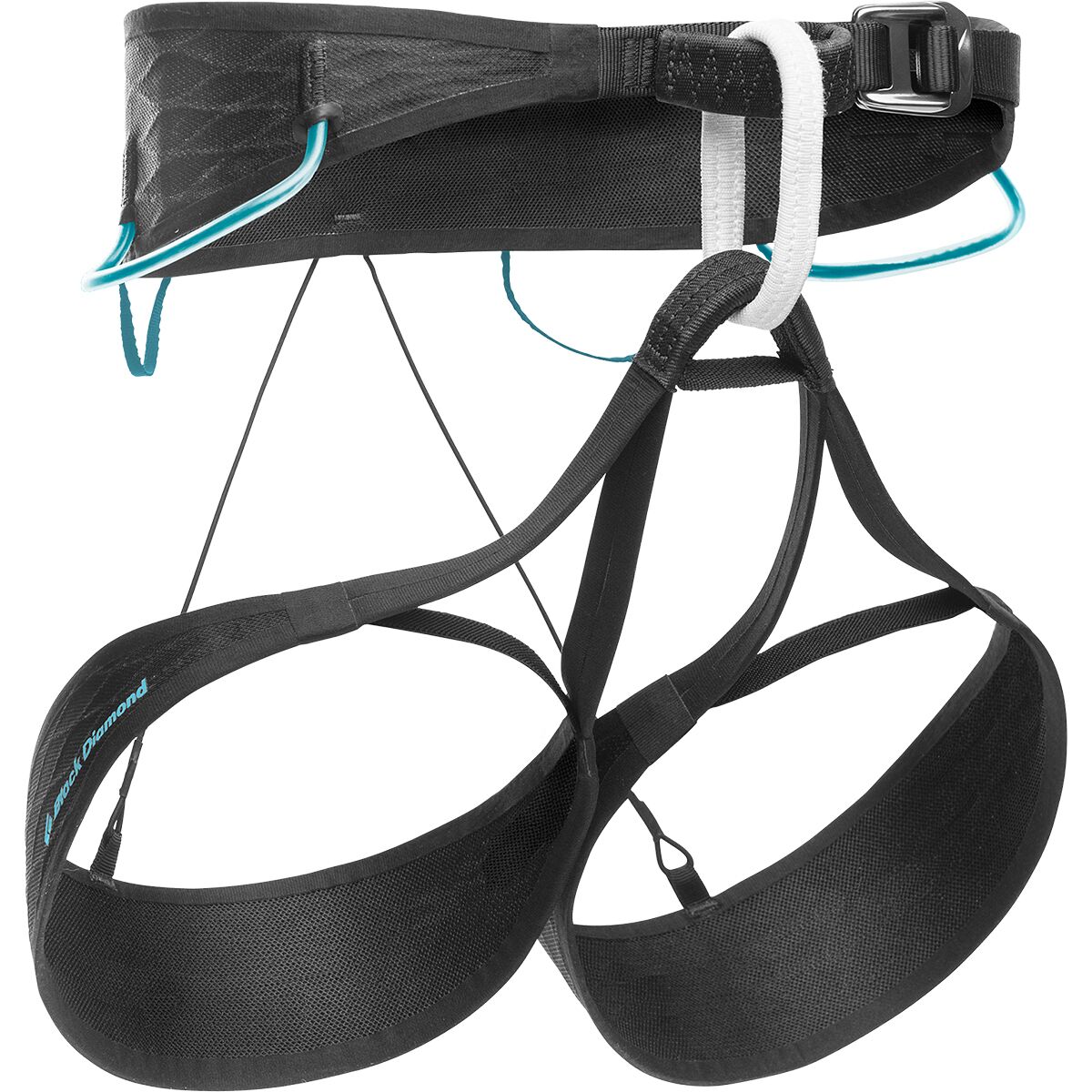 Black Diamond Women's AirNet Harness in Aqua Verde - Size: Large
