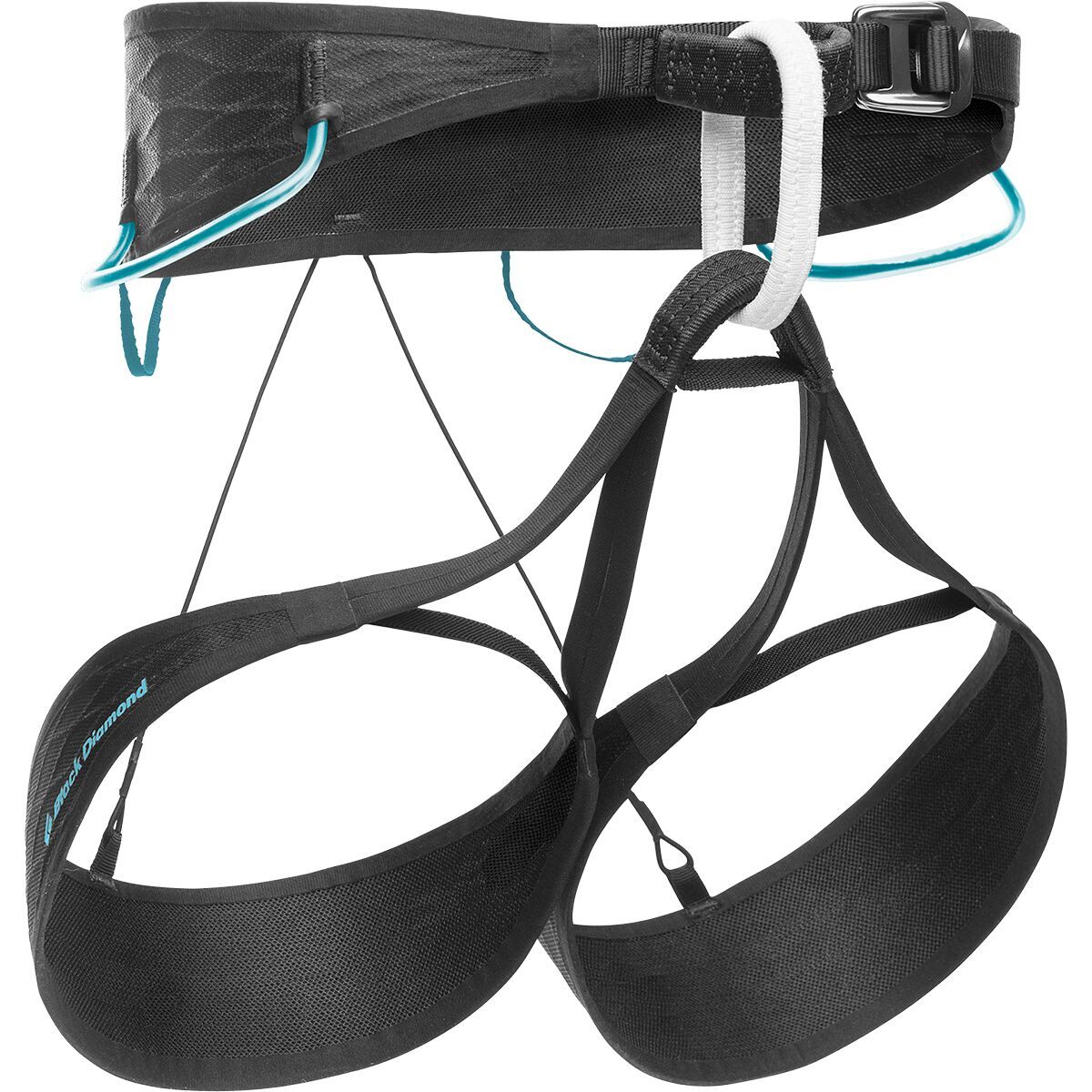 Black Diamond Women's AirNet Harness in Aqua Verde - Size: Large