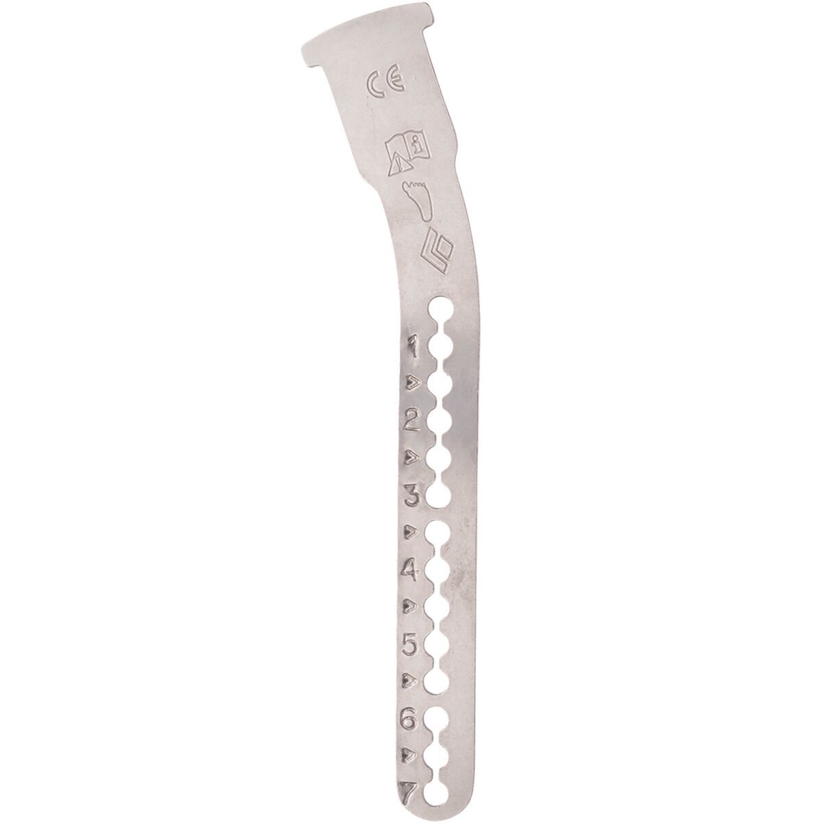 Black Diamond Asymmetrical Flex Center Bar in Polished
