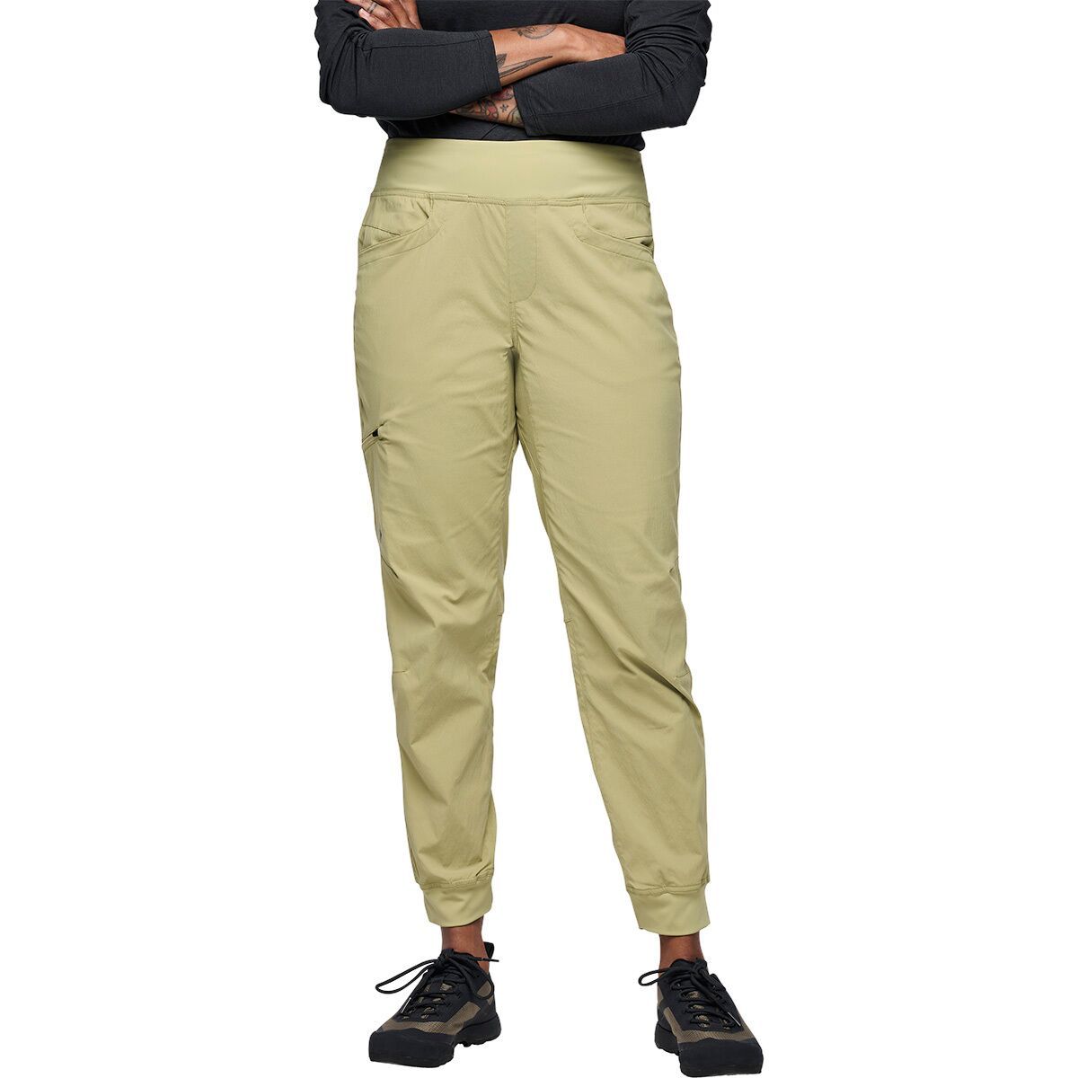 Black Diamond Women's Technician Jogger Pant in Cedarwood Green2 - Size: XS
