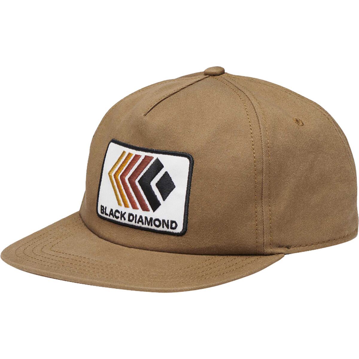 Black Diamond Washed Cap in Dark Curry Faded Patch