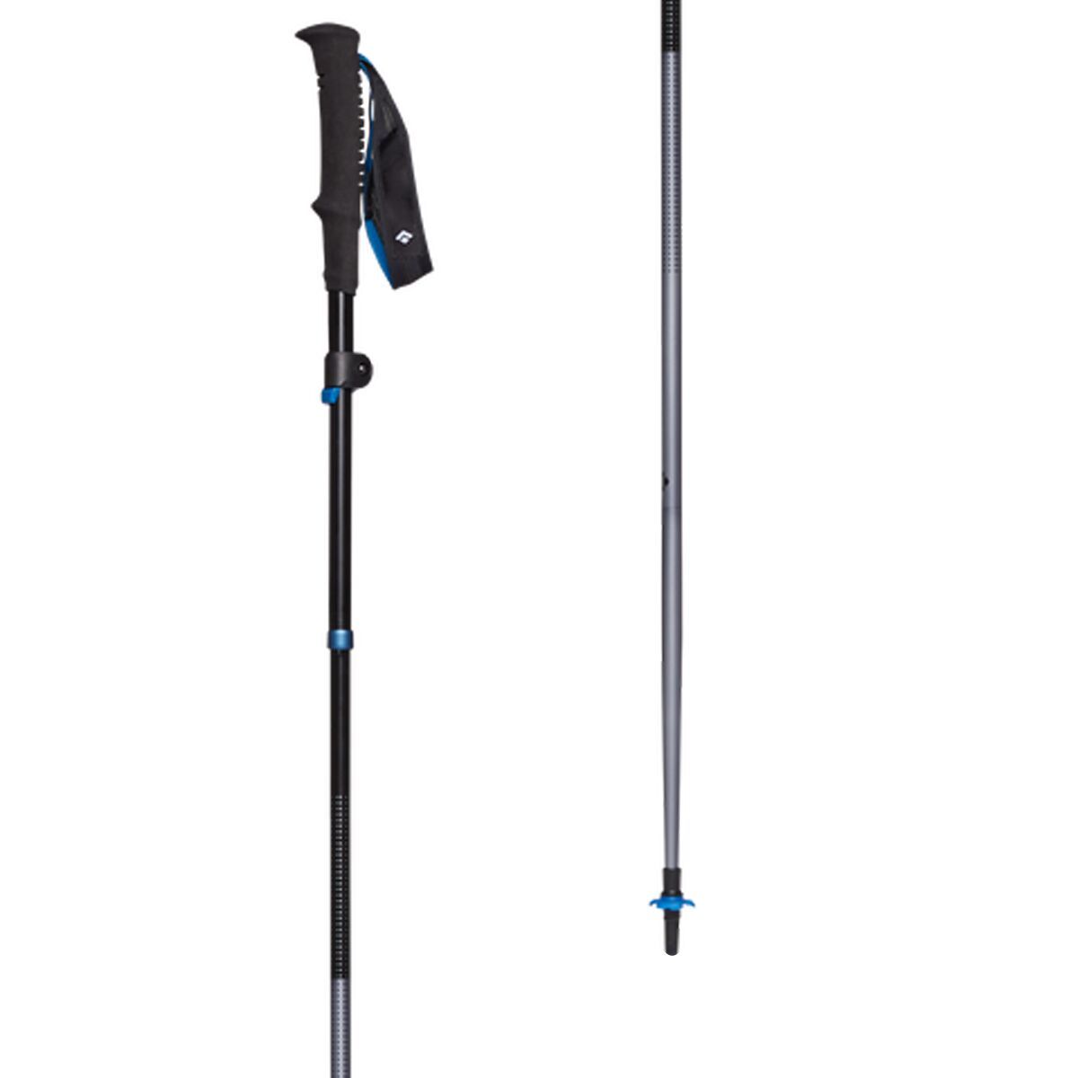 Black Diamond Distance FLZ Trekking Poles in Pewter - Size: 140 cm