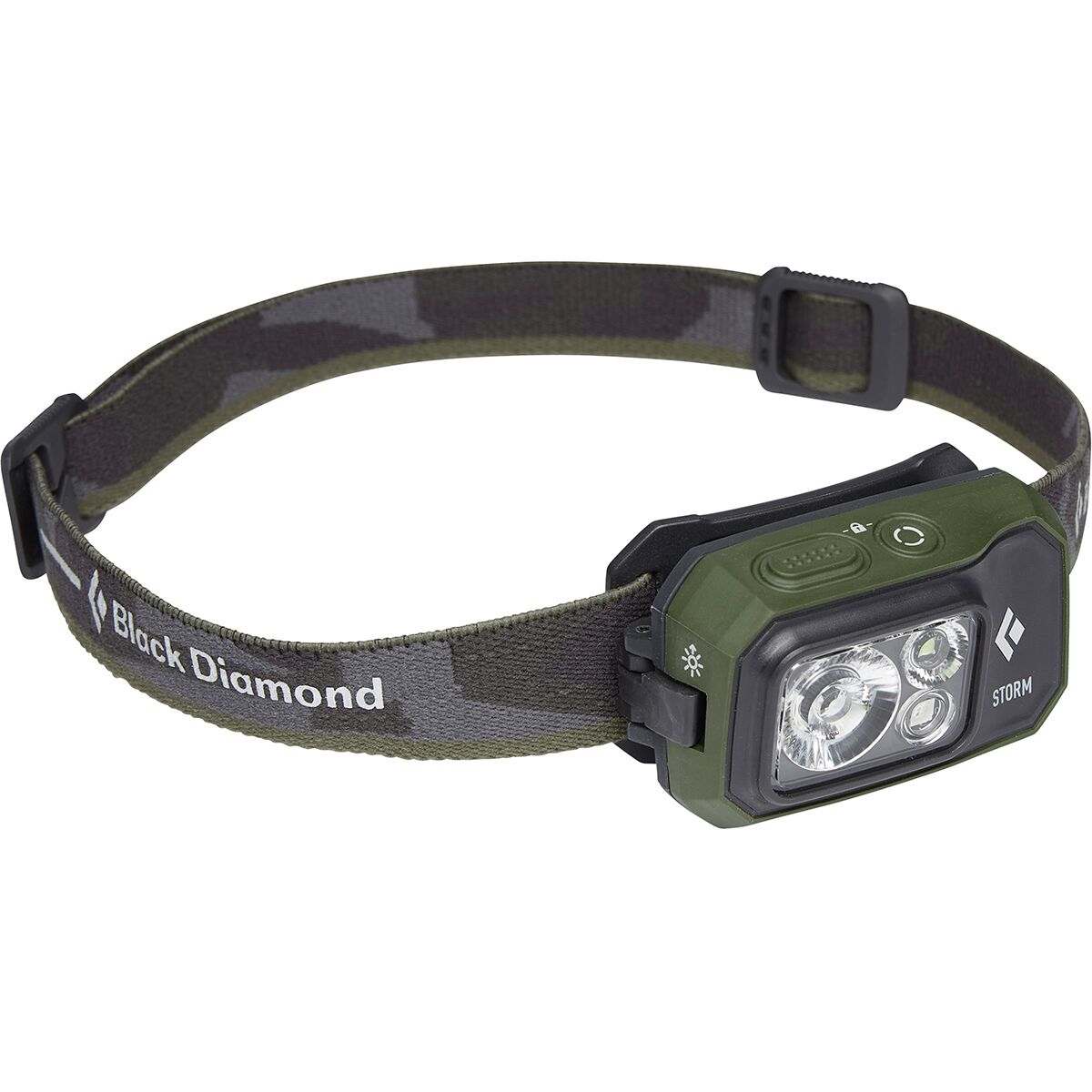 Black Diamond Storm 450 Headlamp in Dark Olive