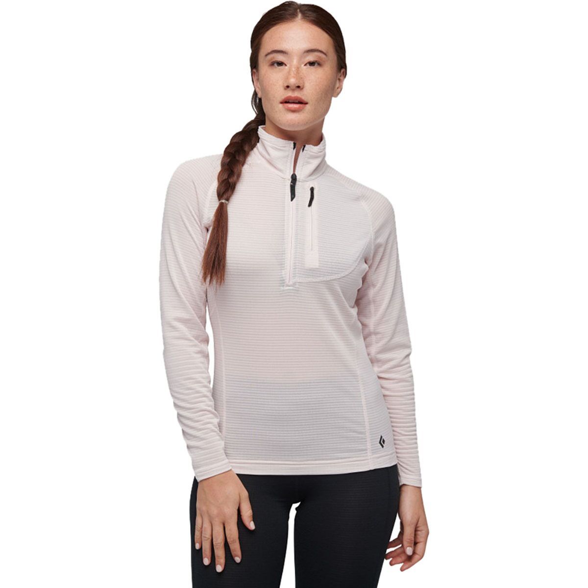 Black Diamond Women's Coefficient LT 1 in 4-Zip Pullover - Size: XS