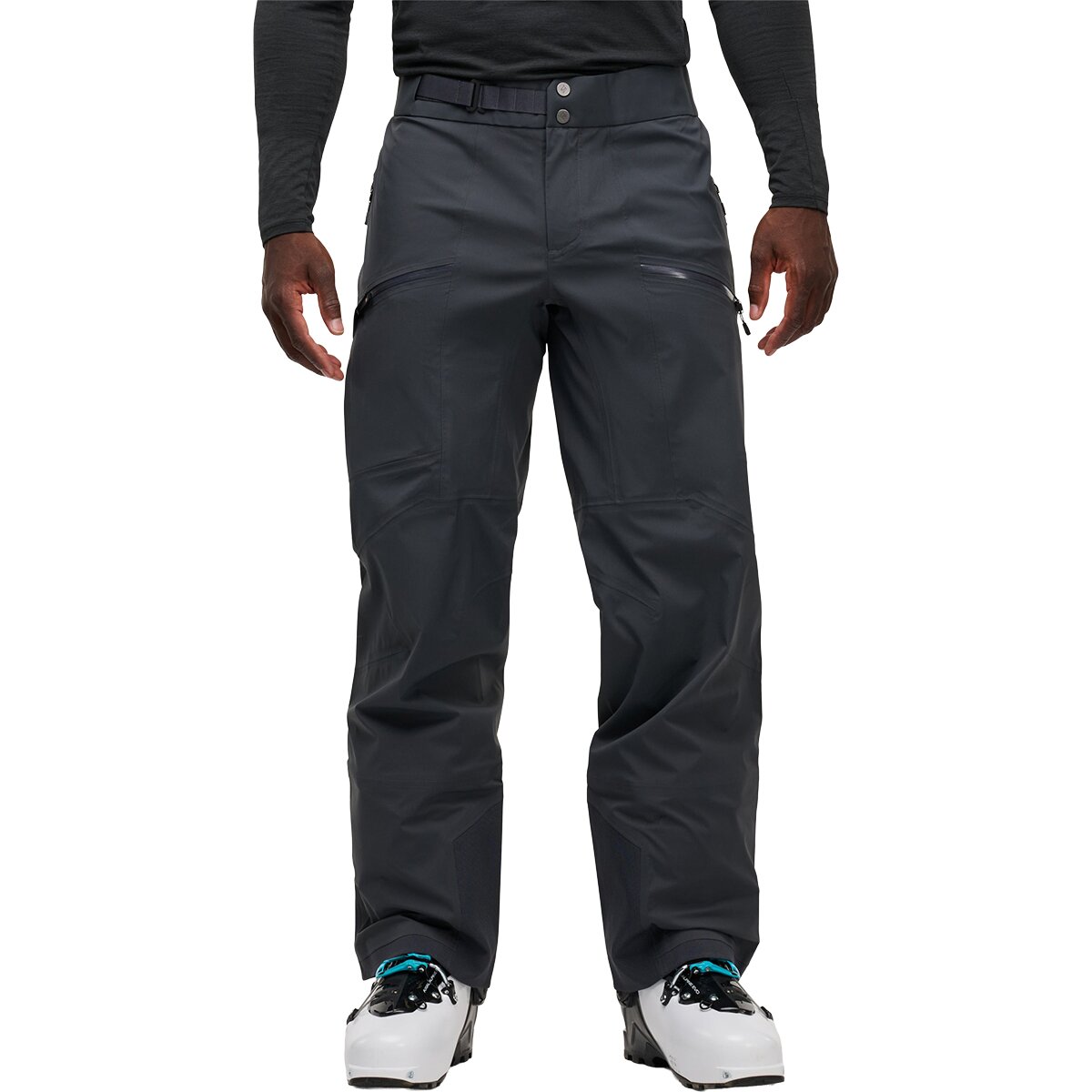 Black Diamond Men's Recon LT Stretch Pant in Carbon - Size: XL