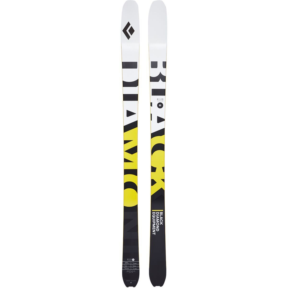 Black Diamond Helio Carbon 88 Ski - 2025 - Size: 170cm