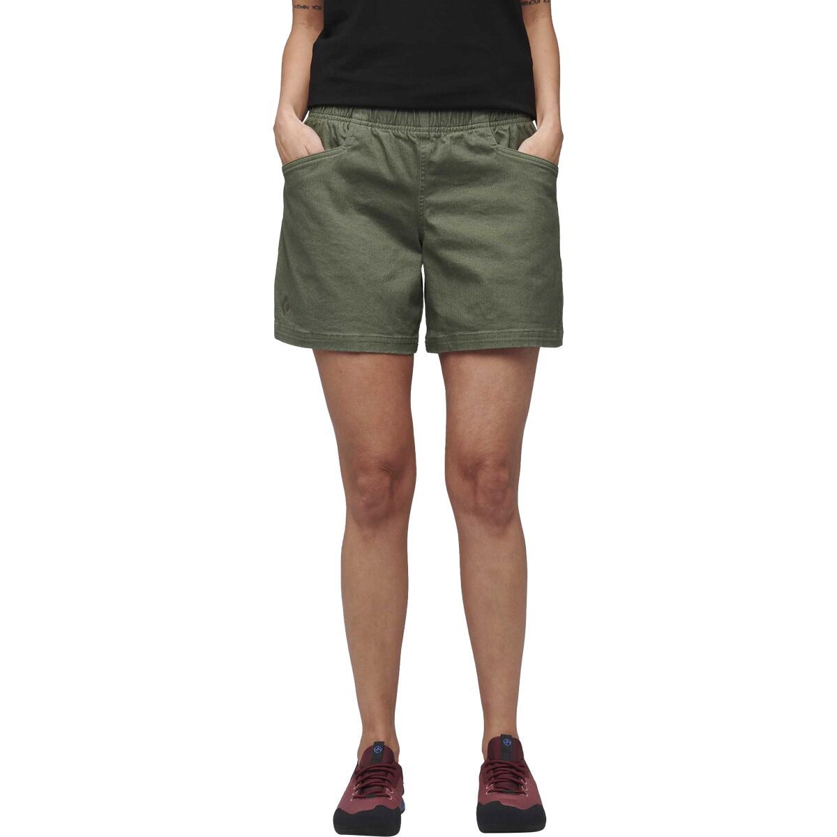 Black Diamond Women's Dirtbag Short in Tundra - Size: Small
