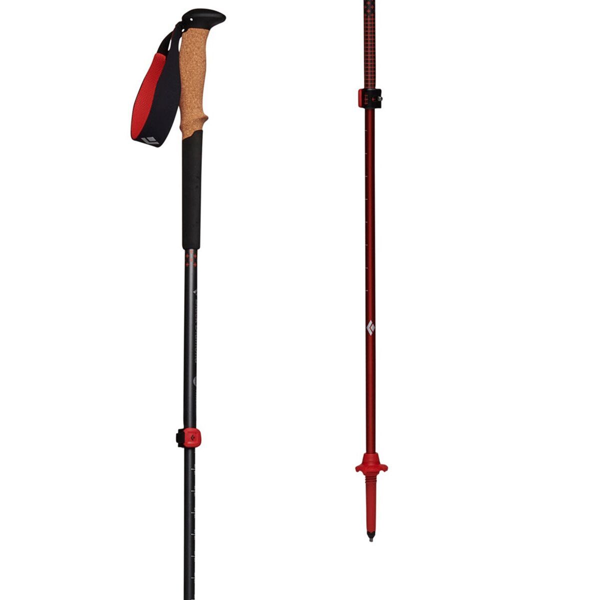 Black Diamond Pursuit Trekking Poles in Charcoal / Octane - Size: M/L