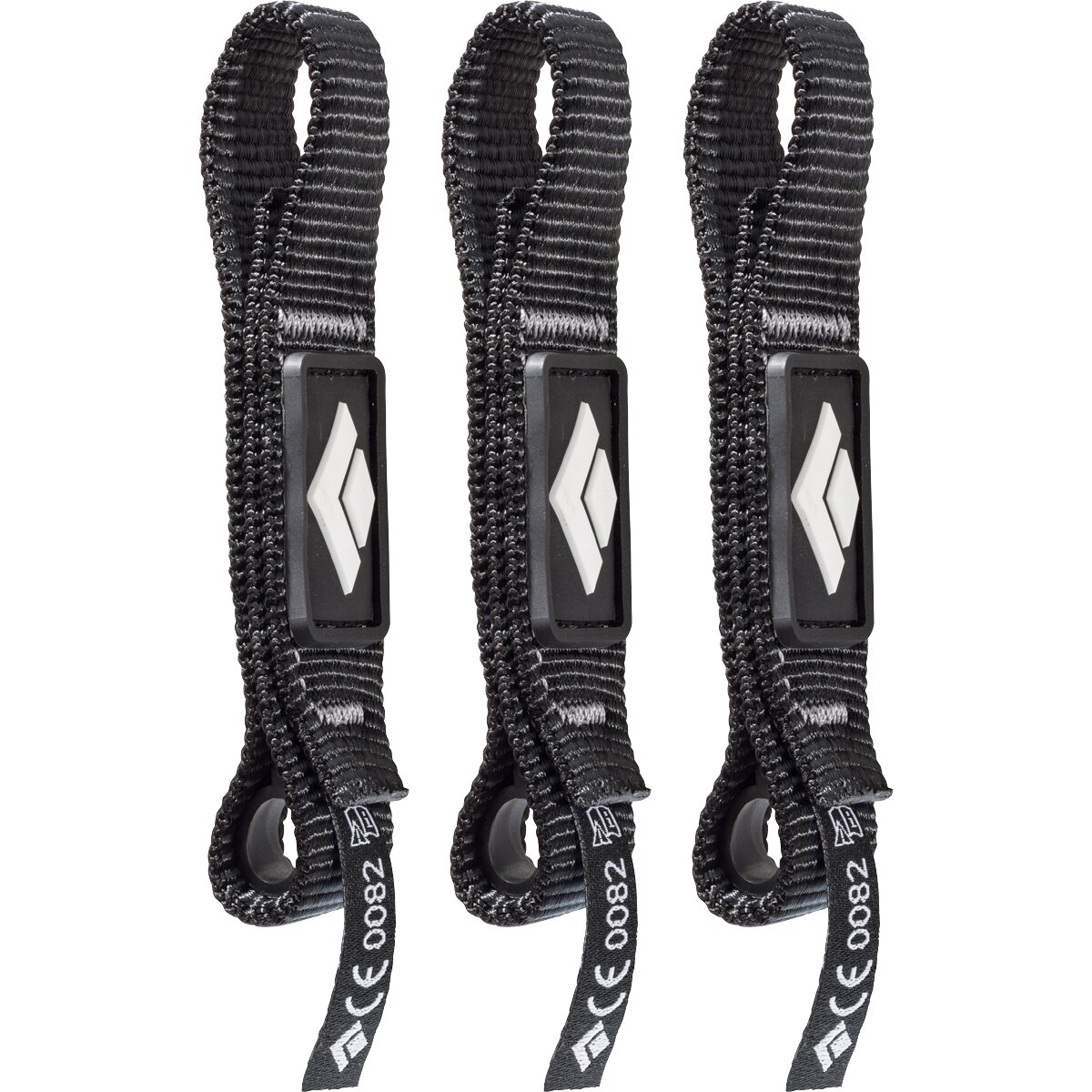 Black Diamond Diamond Dogbone 12cm - 3-Pack