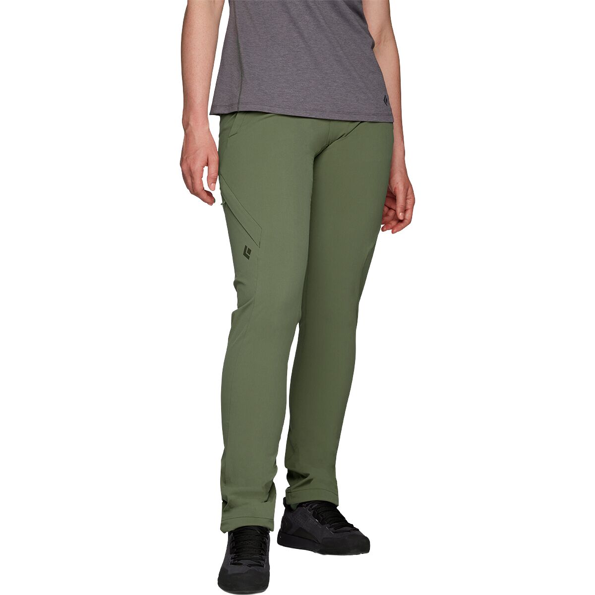 Black Diamond Women's Alpine Pant in Tundra - Size: 10