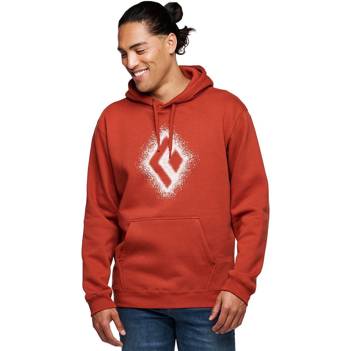 Black Diamond Men's Chalked Up 2.0 Pullover Hoodie in Burnt Sienna - Size: XXL
