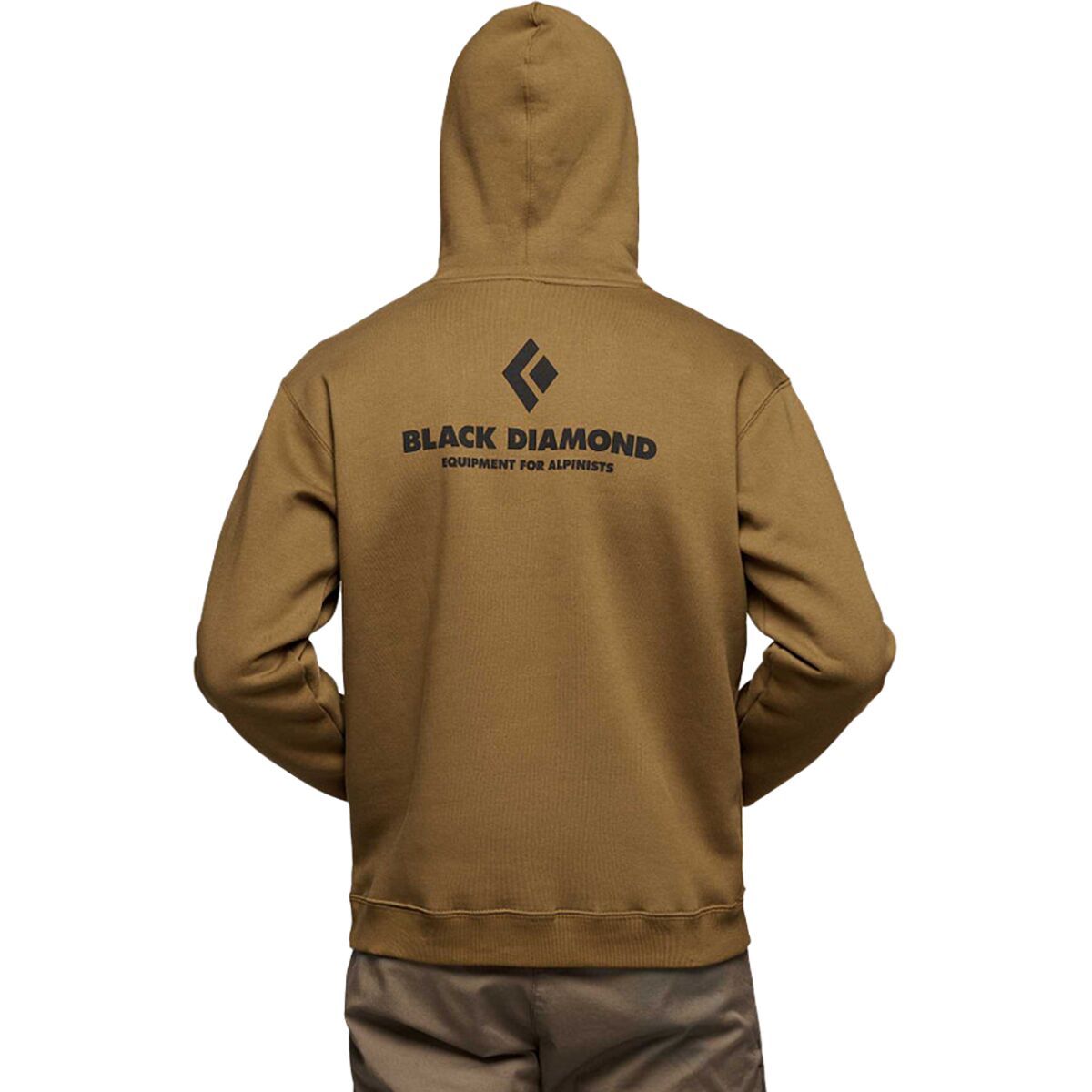 Black Diamond Men's Equipment For Alpinists Pullover Hoodie in Dark Curry - Size: Small