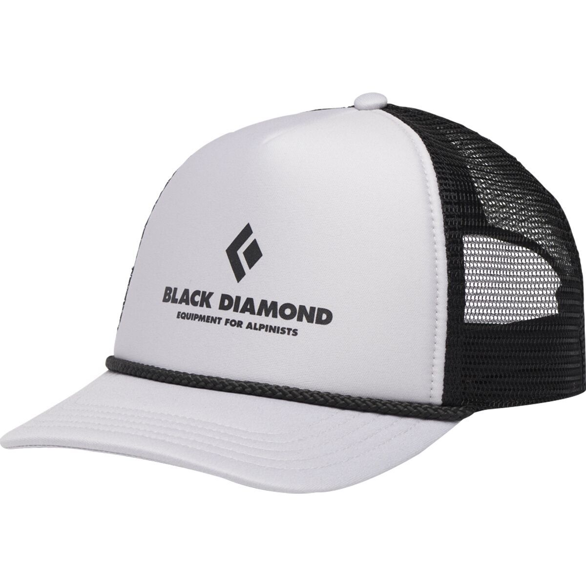 Black Diamond Flat Bill Trucker Hat in Indigo / White Eqpmnt for Alpnst